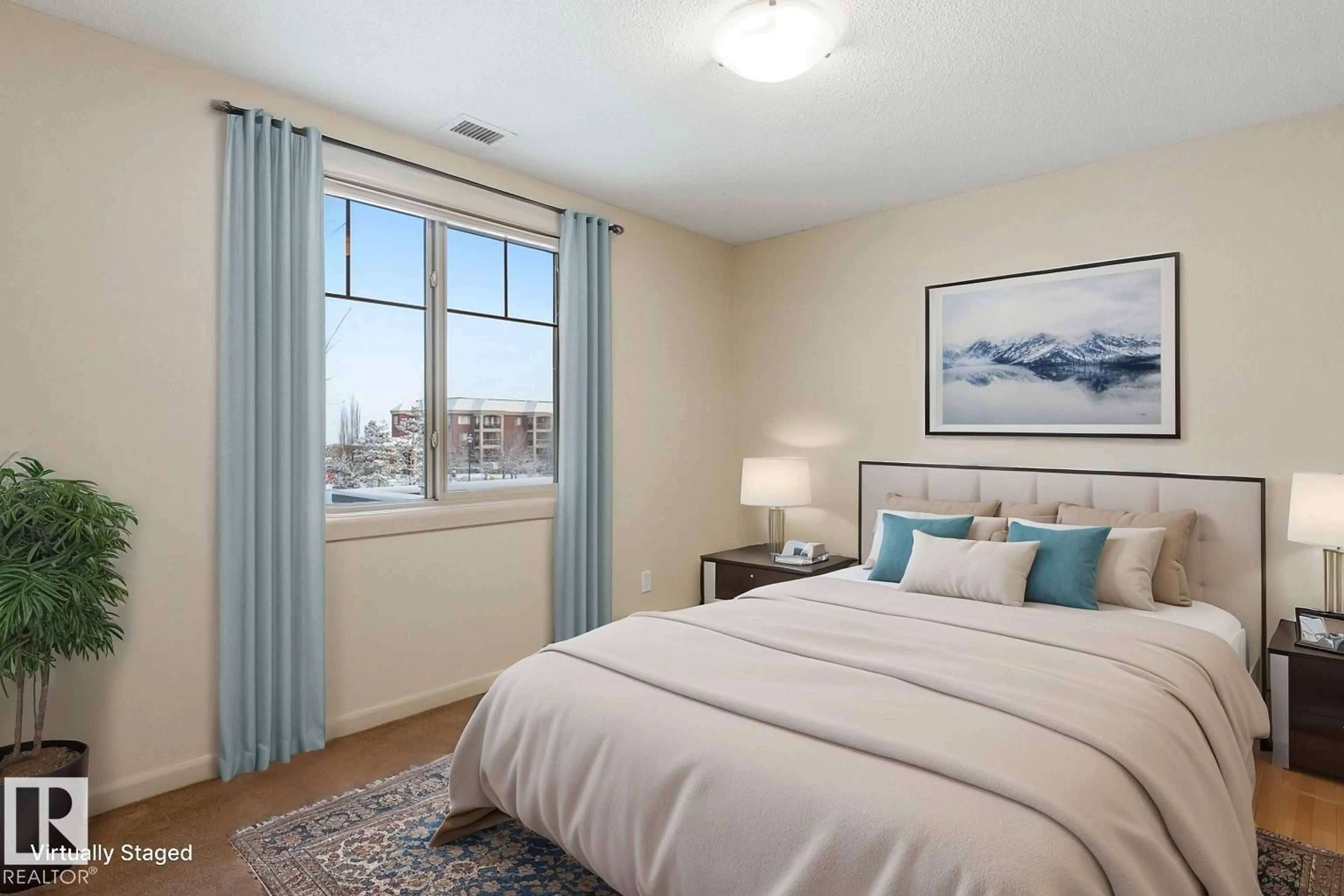 Bedroom with bed, unknown for 400 - 228 PALISADES WAY, Sherwood Park Alberta T8H0H4