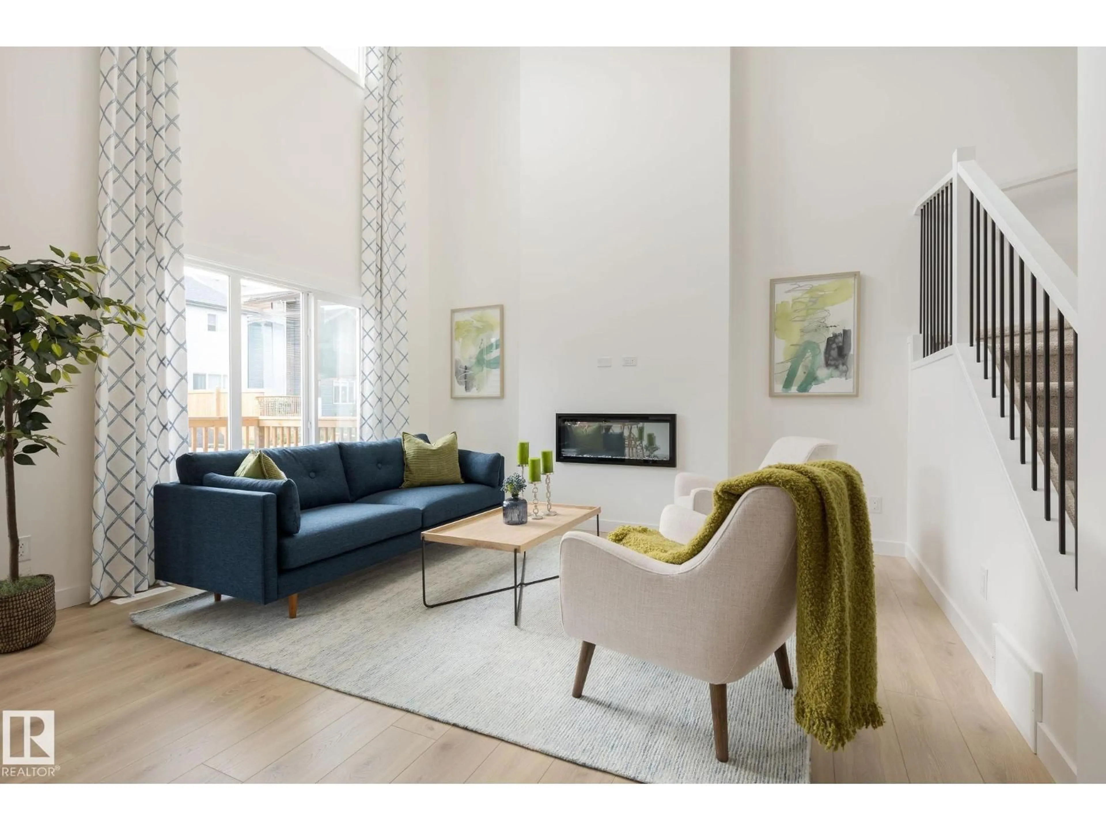 Living room with furniture, unknown for 4019 208 ST, Edmonton Alberta T5Z0T8