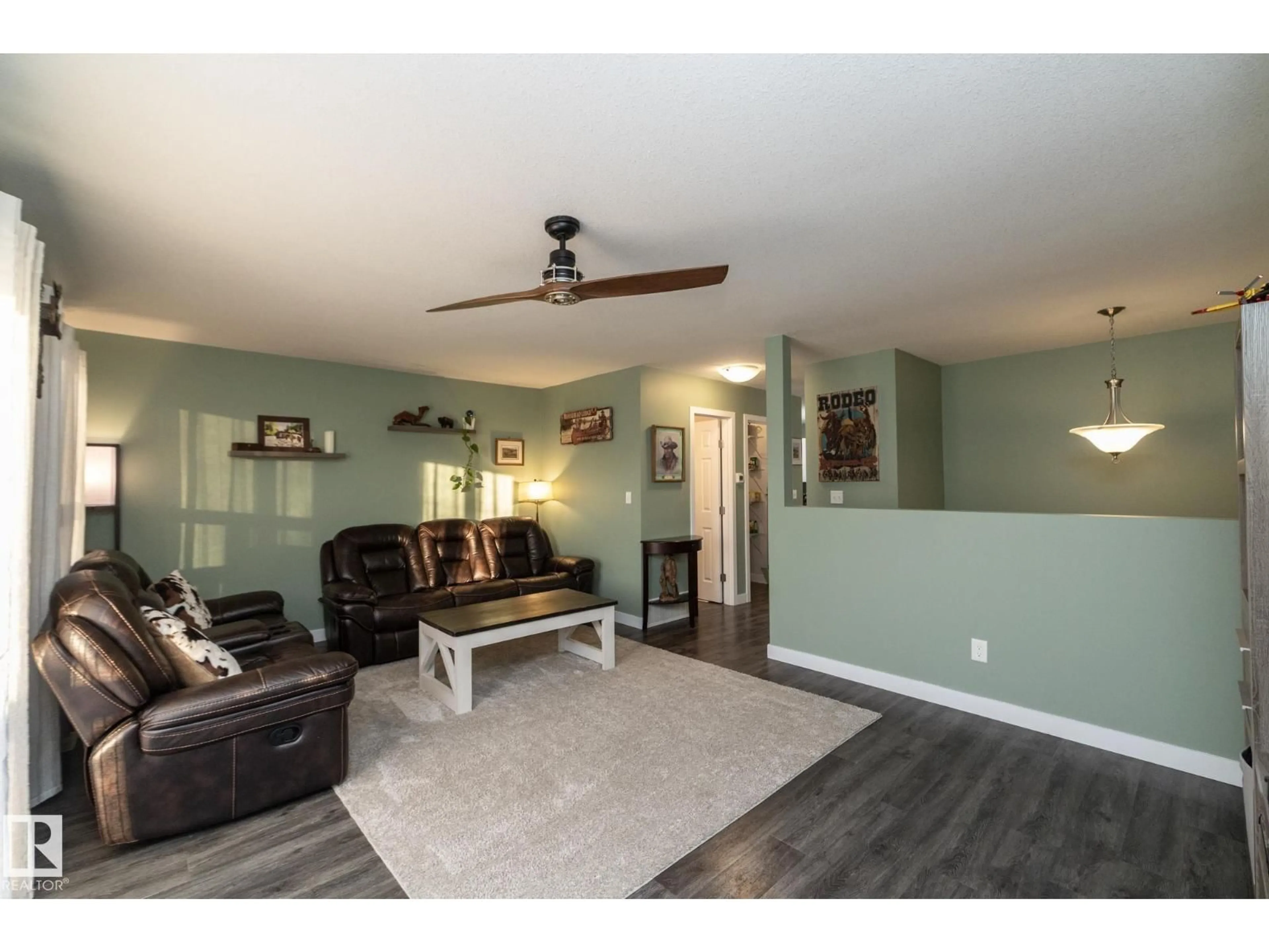 Living room with furniture, unknown for B - 10018 99 ST, Morinville Alberta T8R1B3