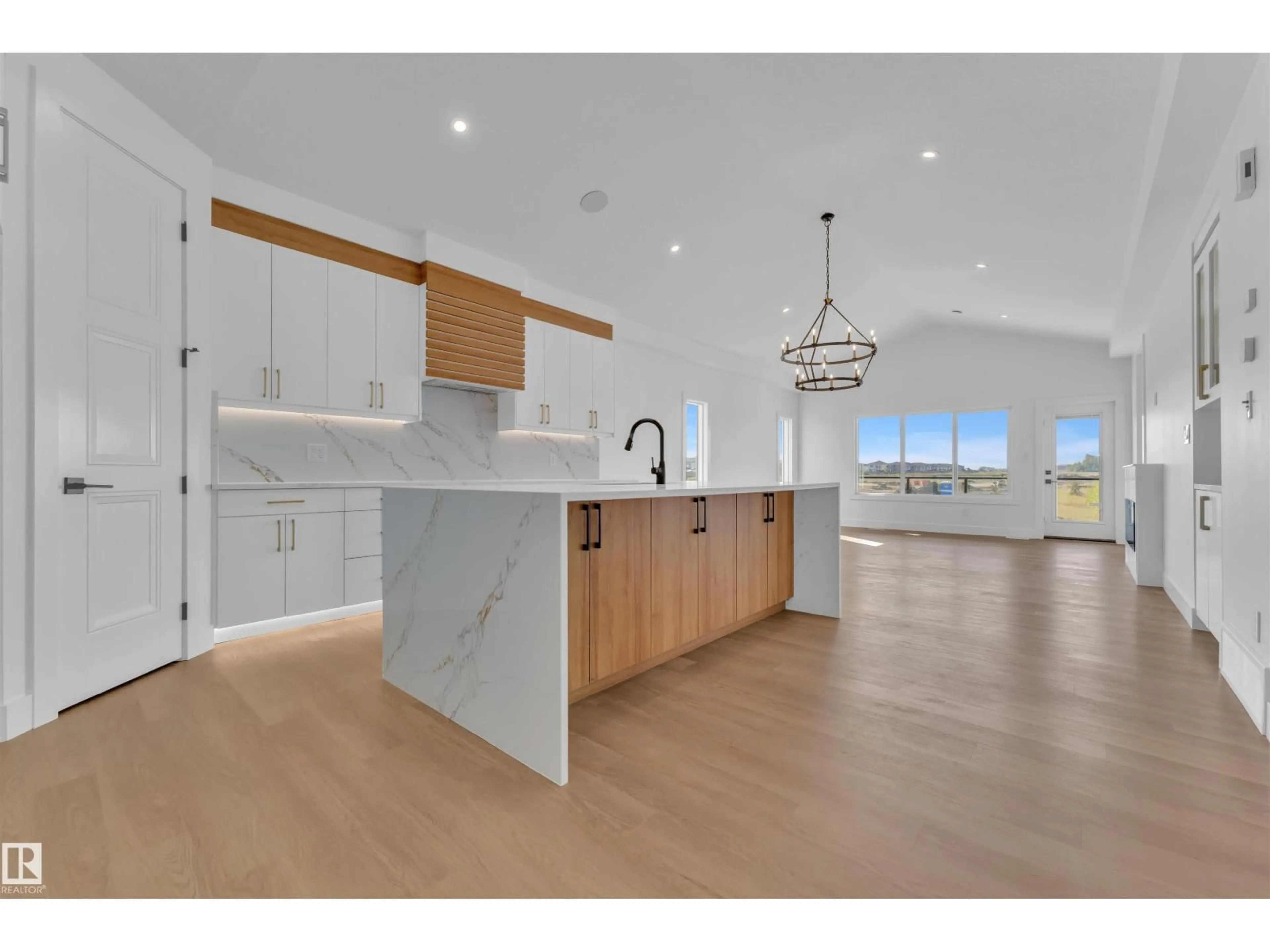 Open concept kitchen, unknown for 164 CALEDON CR, Spruce Grove Alberta T7X4E3