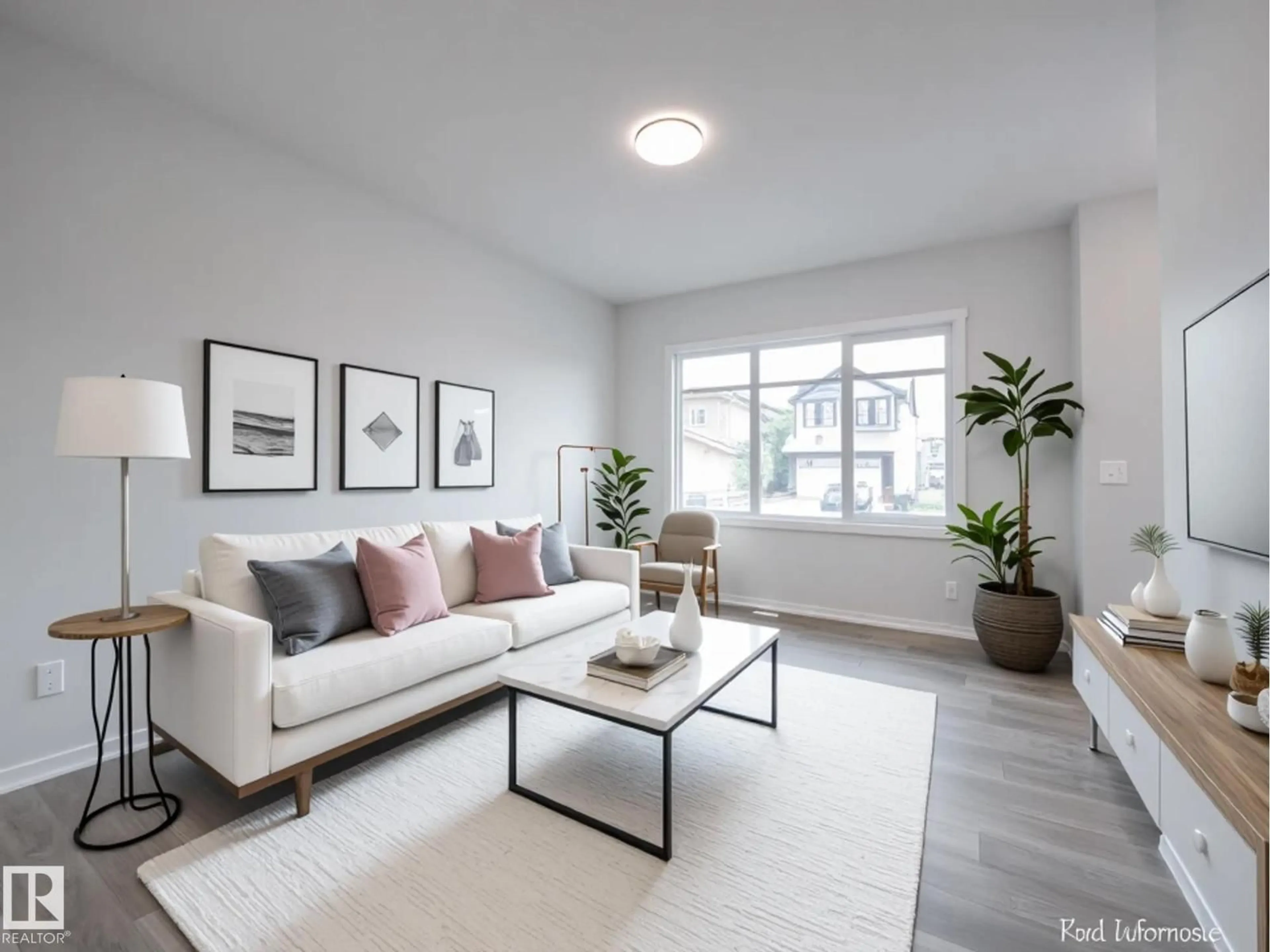 Living room with furniture, unknown for 15 NERINE CR, St. Albert Alberta T8N8C6