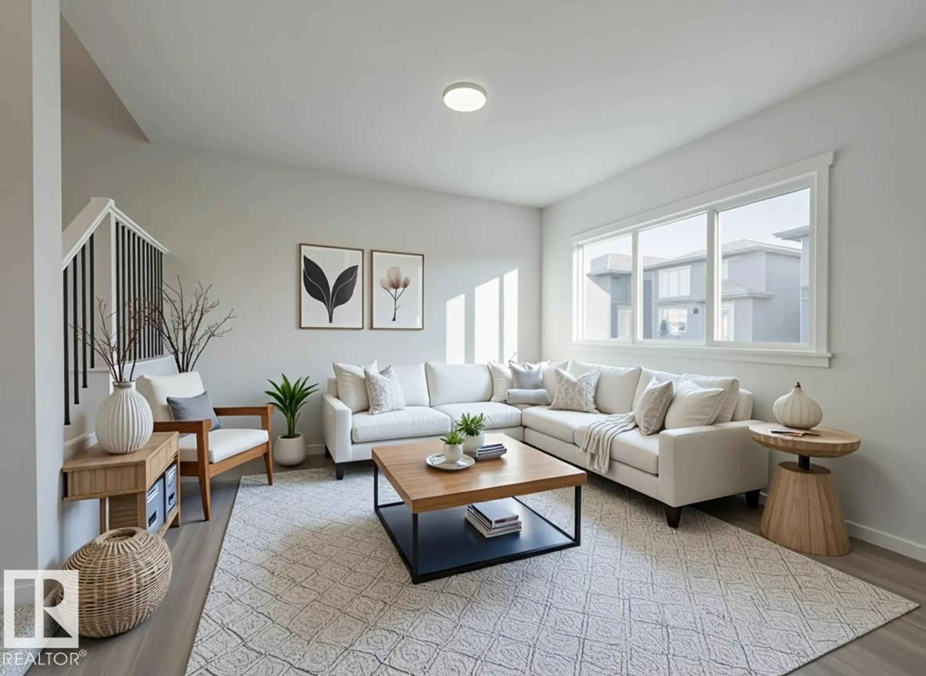 Living room with furniture, unknown for NW - 2511 211 ST, Edmonton Alberta T6M3H1