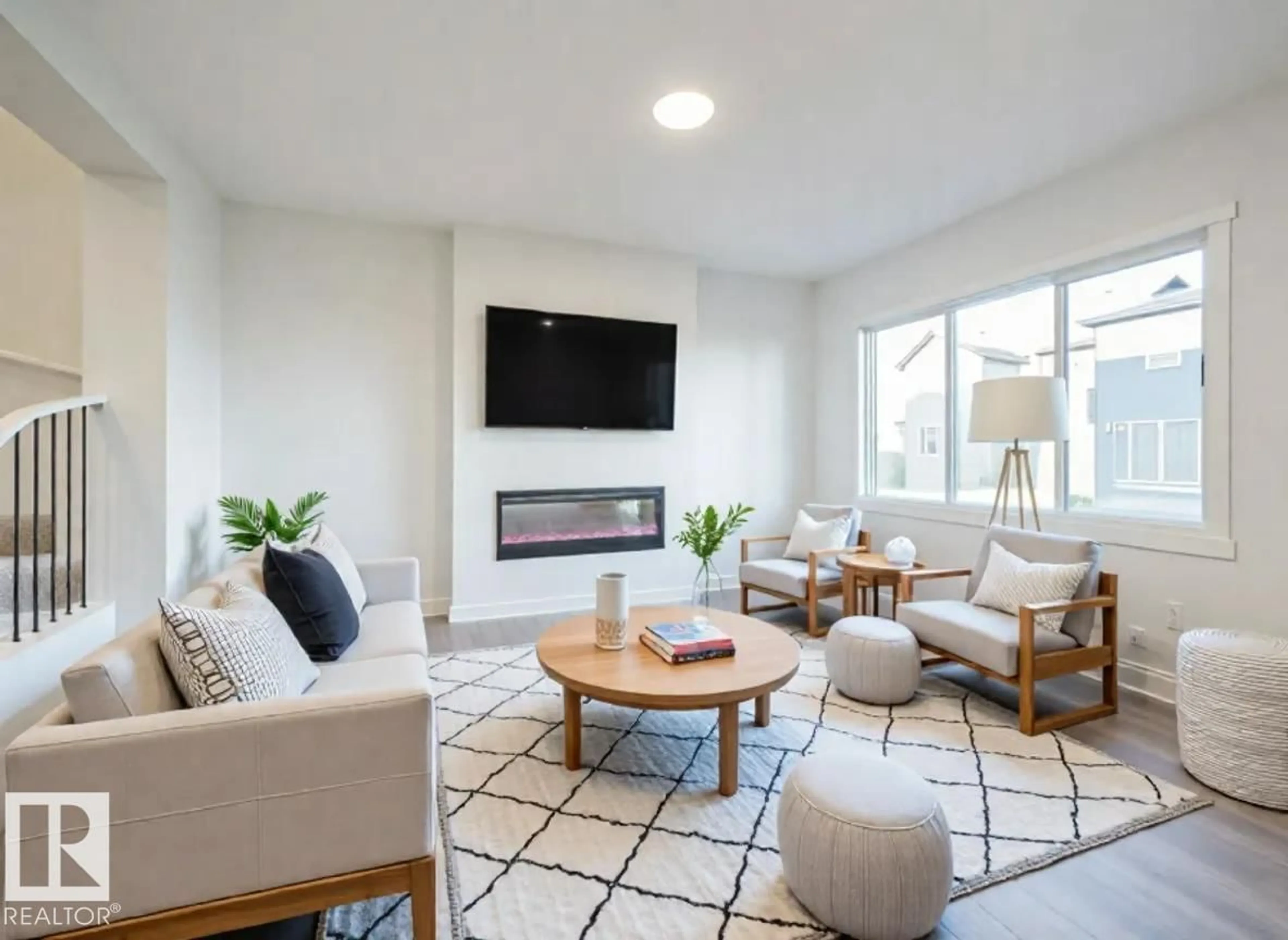 Living room with furniture, unknown for NW - 2145 194A ST, Edmonton Alberta T6M3J3