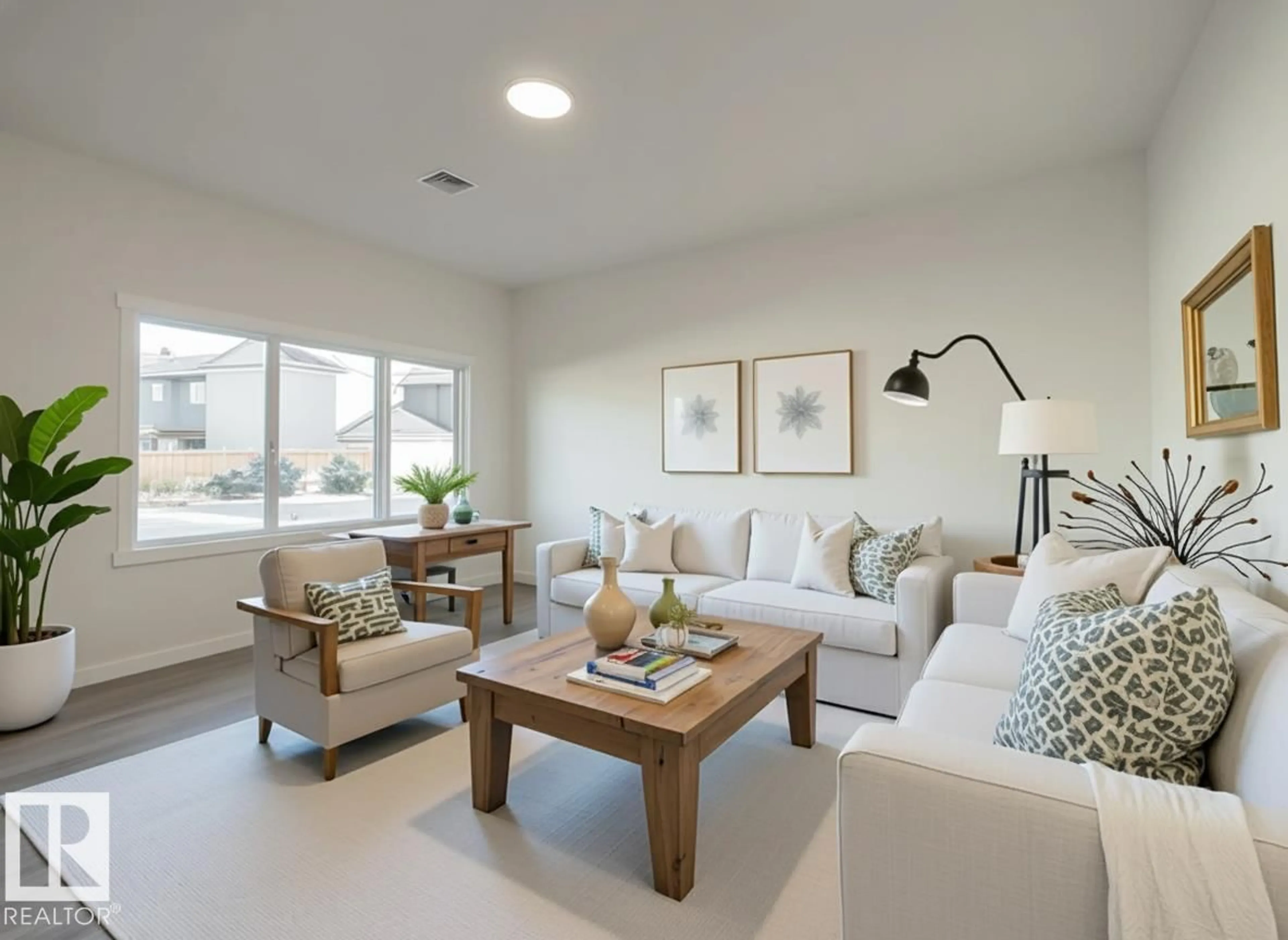 Living room with furniture, unknown for 4639 KINSELLA LD, Edmonton Alberta T6W5T8