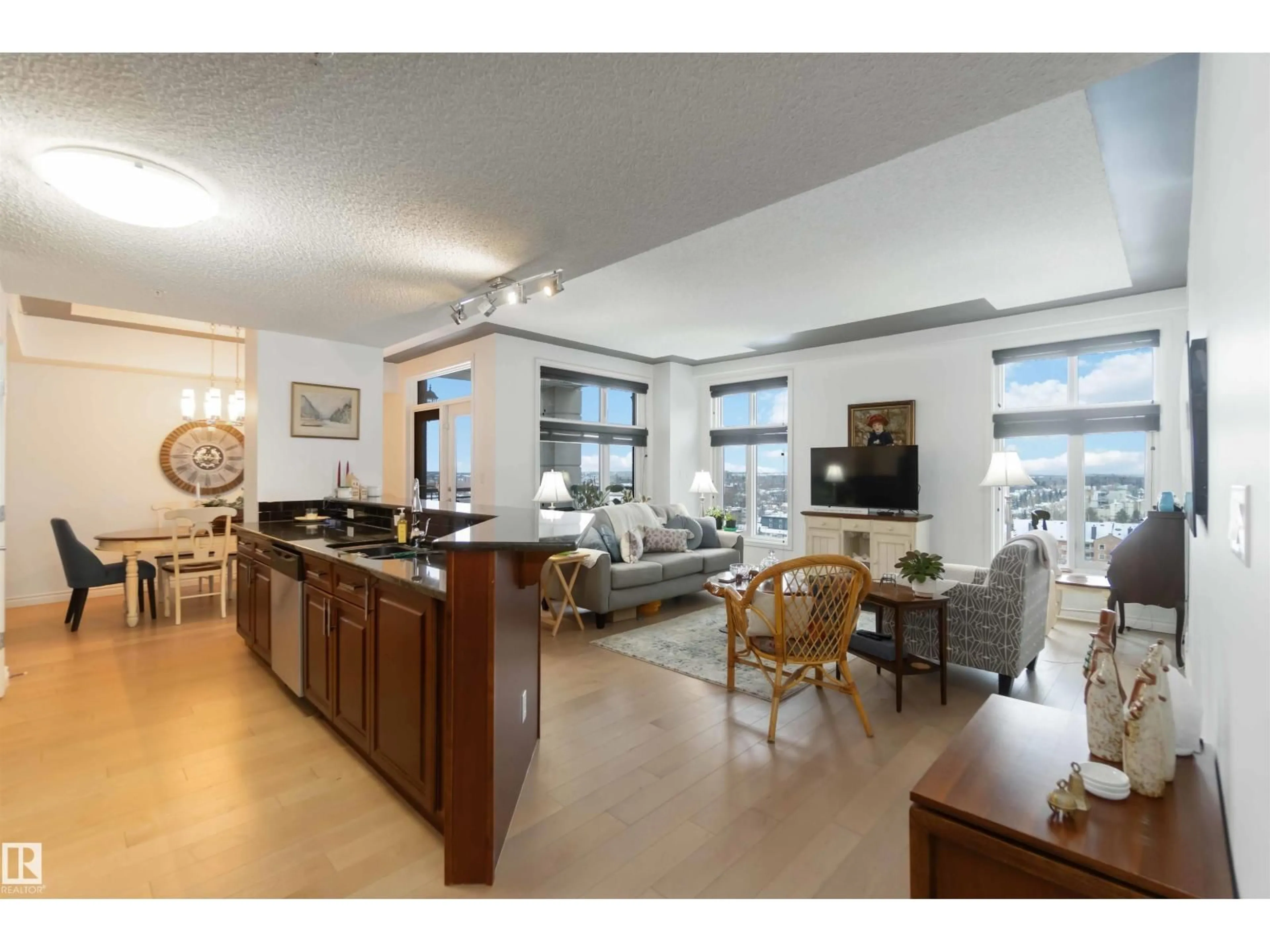Open concept kitchen, unknown for 1101 - 9020 JASPER AV, Edmonton Alberta T5H3S8