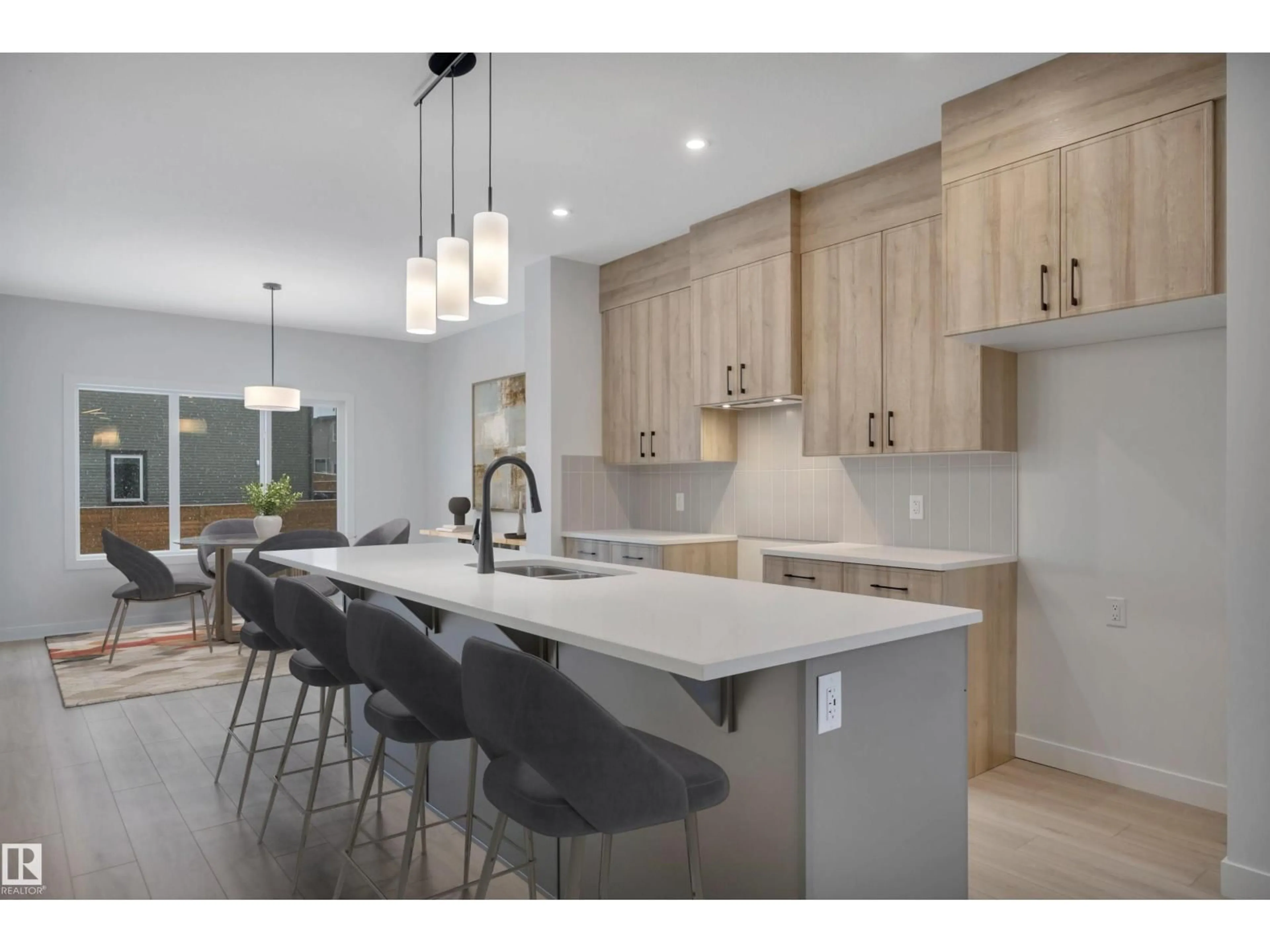 Open concept kitchen, unknown for 4 RESPLENDENT WY, St. Albert Alberta T8N8B2