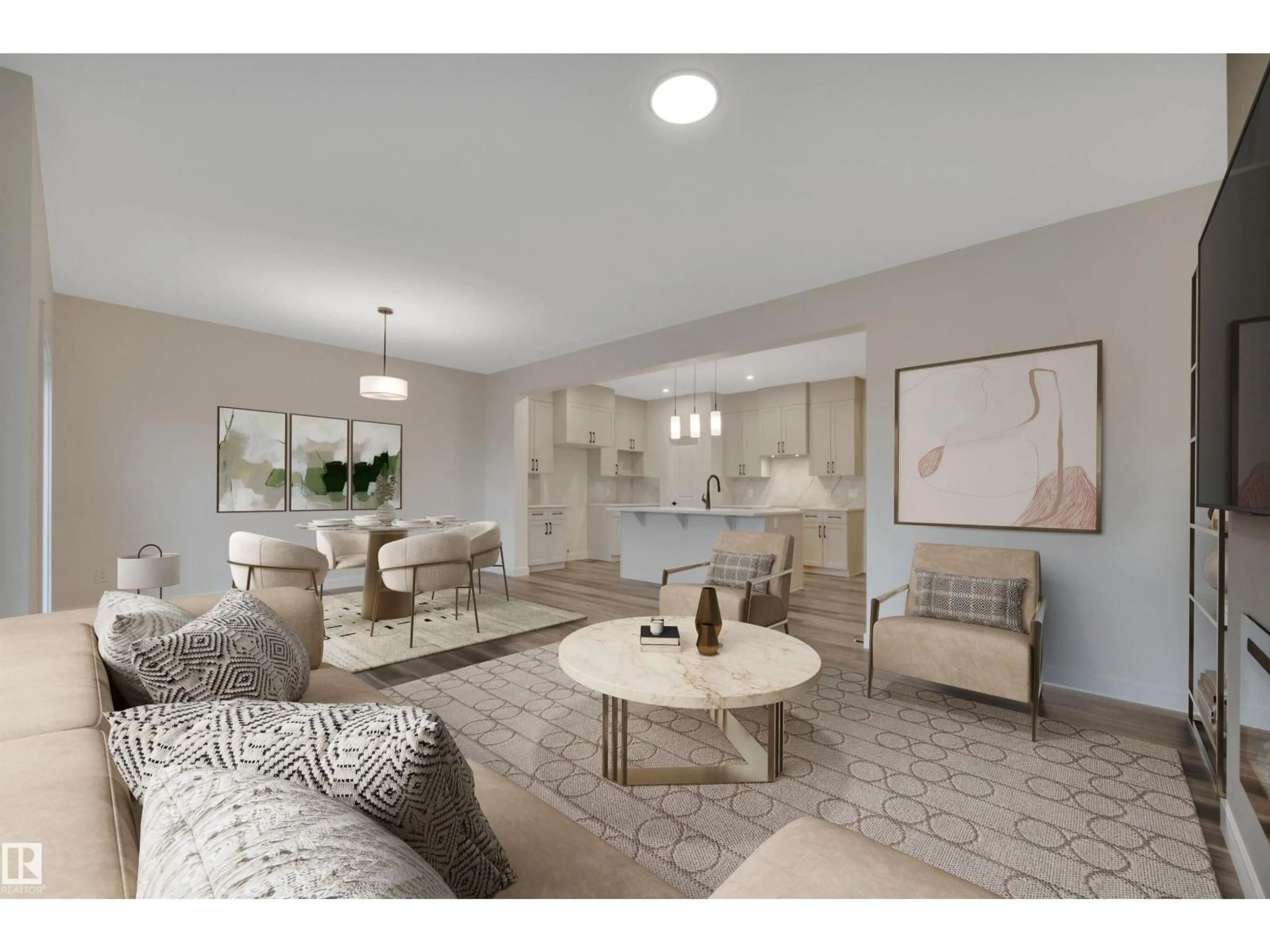 Living room with furniture, unknown for NW - 8821 223A ST, Edmonton Alberta T5T7X2