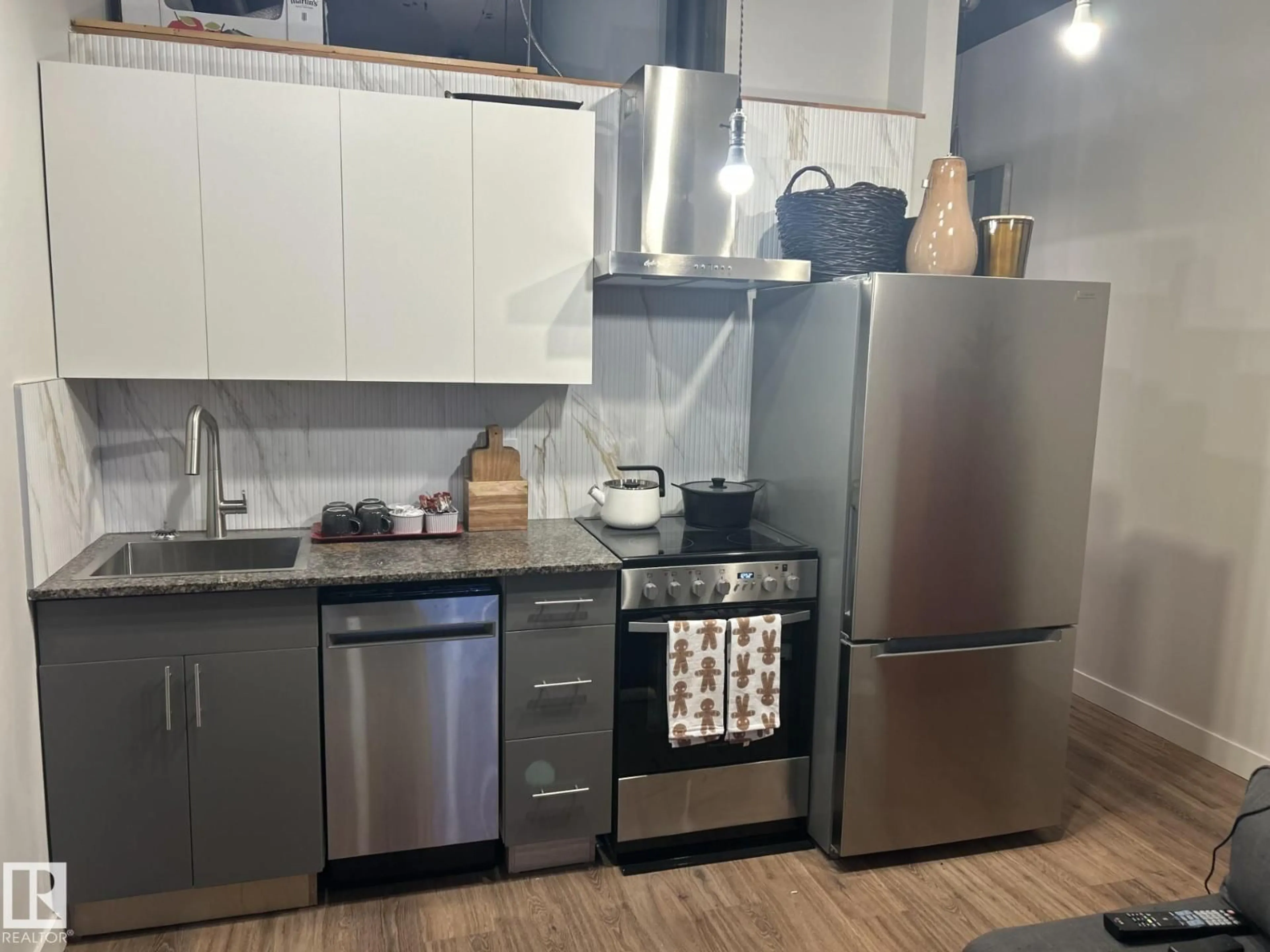 Standard kitchen, unknown for #1012 - 1012 JASPER AV, Edmonton Alberta T5X4R7