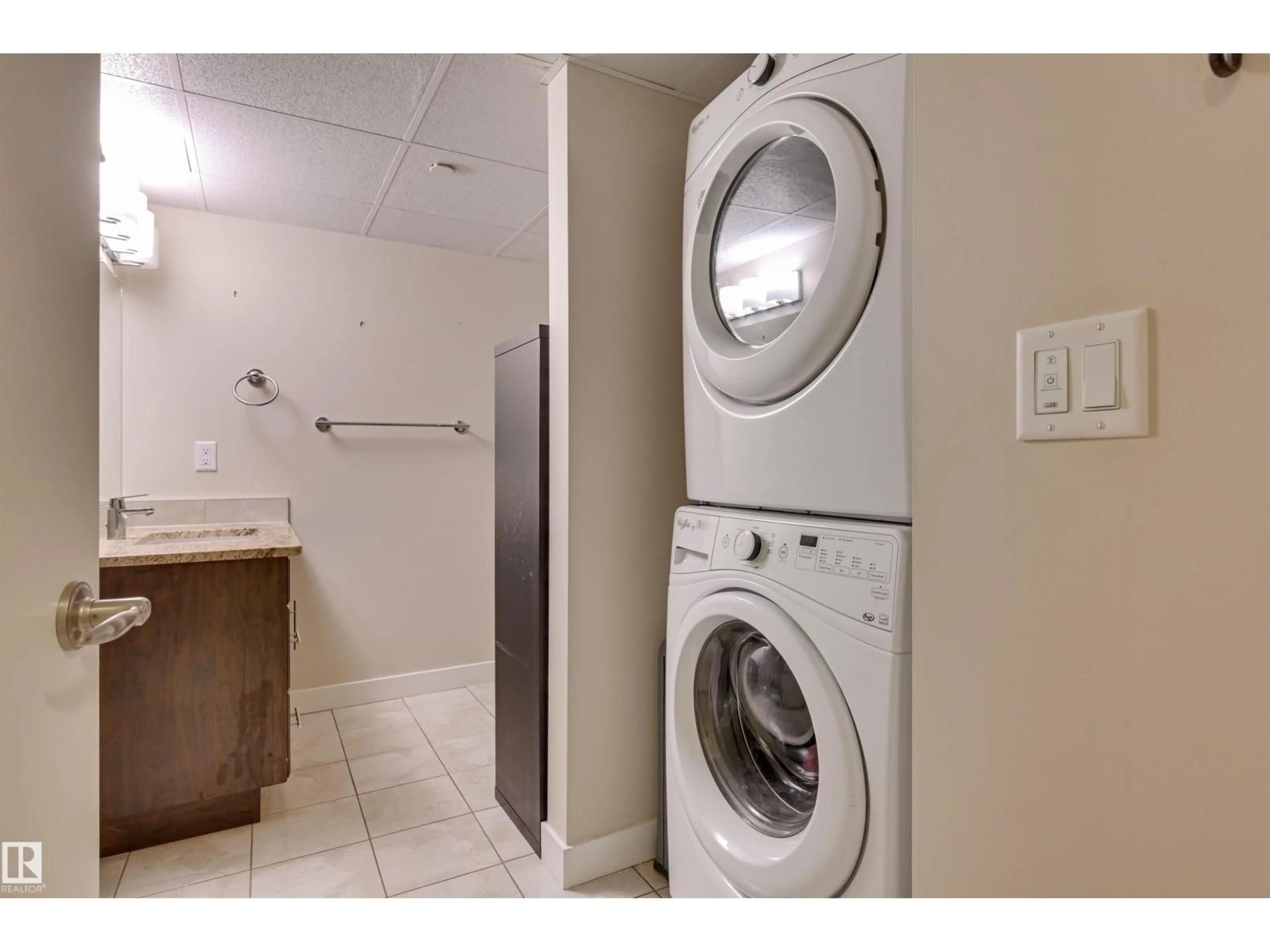 Laundry room for #405 - 10126 144 ST, Edmonton Alberta T5N2T7