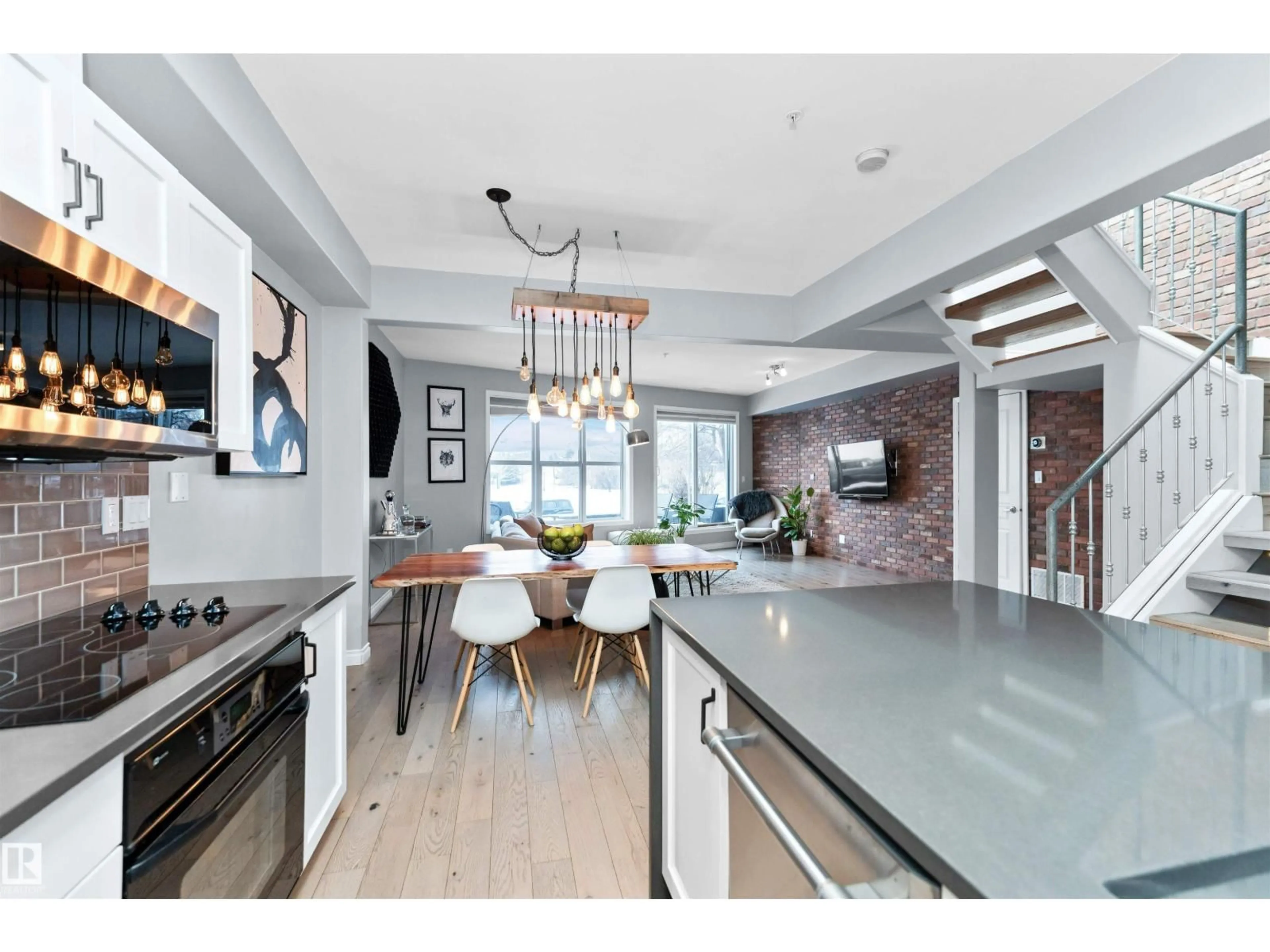 Open concept kitchen, unknown for #104 - 9804 101 ST, Edmonton Alberta T5K2X3