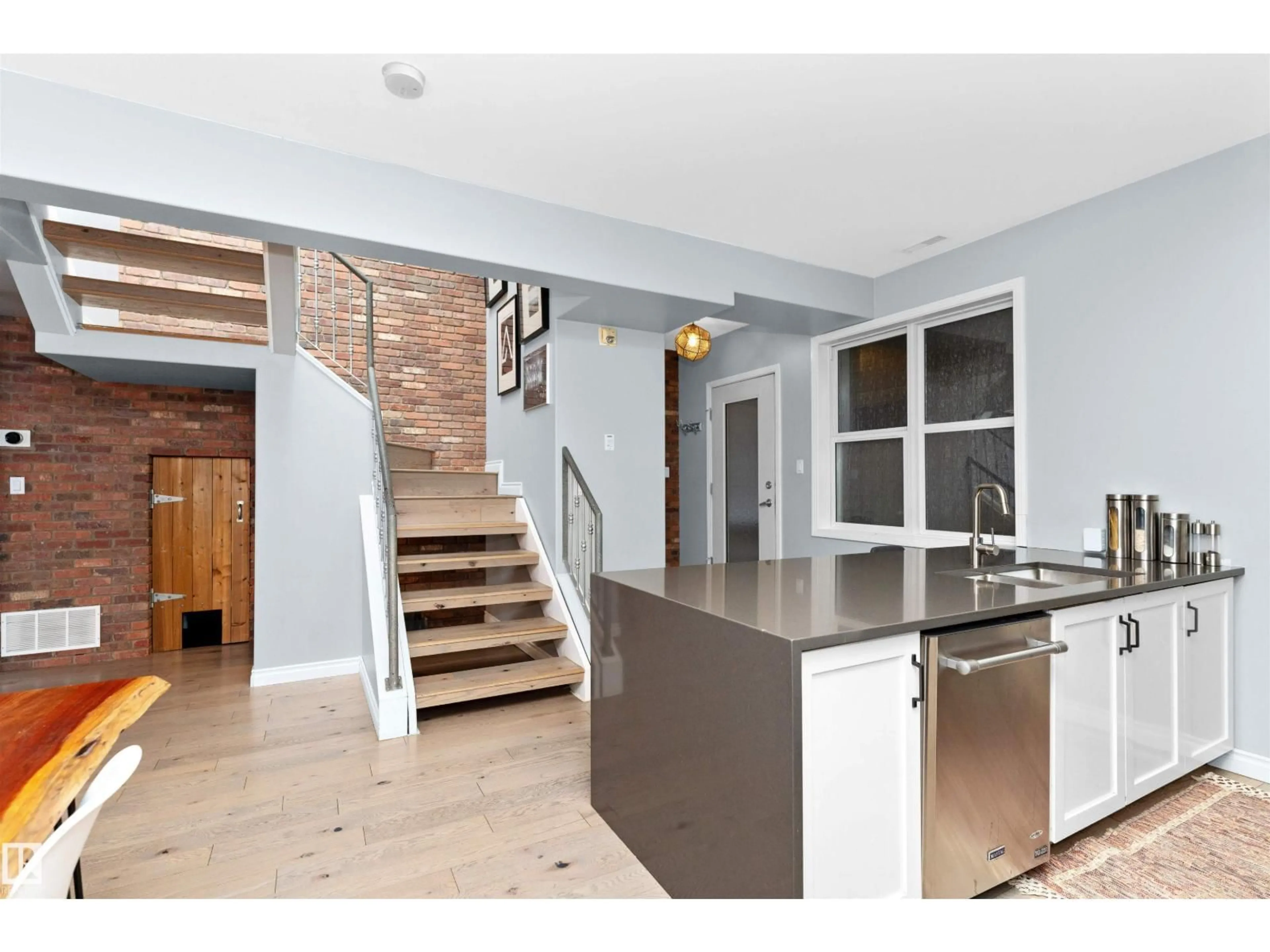 Open concept kitchen, unknown for #104 - 9804 101 ST, Edmonton Alberta T5K2X3