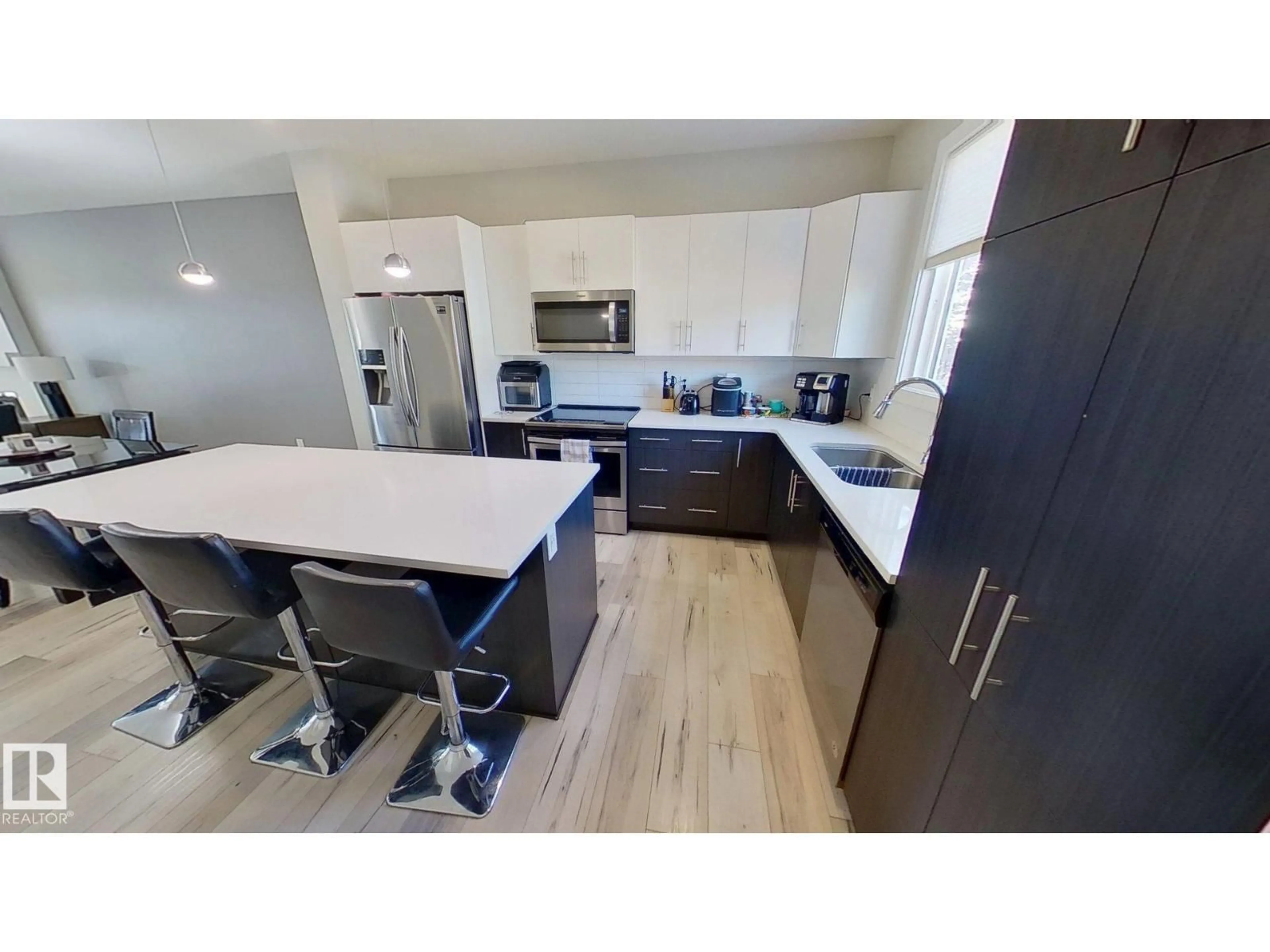 Open concept kitchen, unknown for NW - 9876 206 ST, Edmonton Alberta T5T7L5