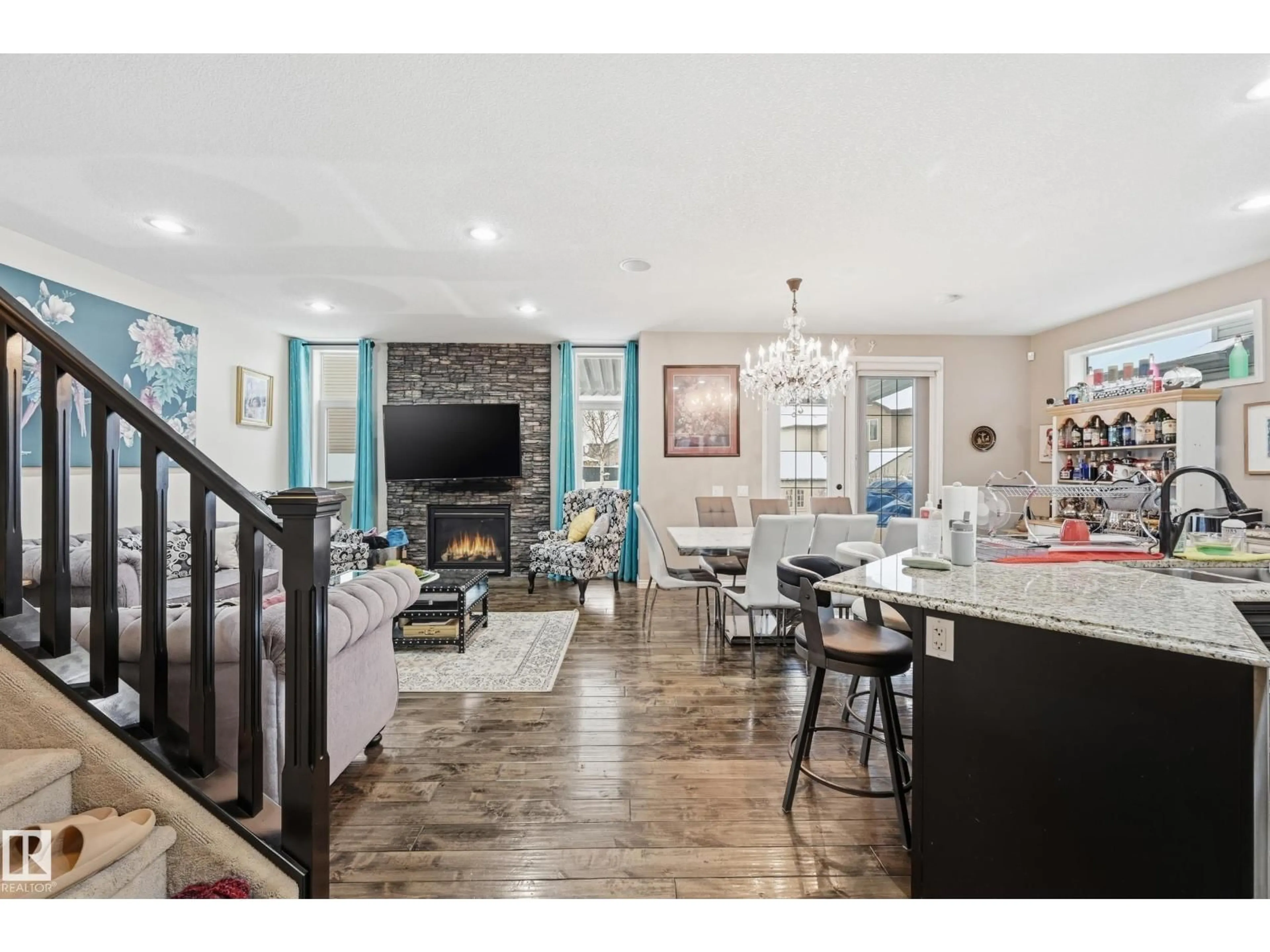 Open concept kitchen, unknown for 12410 171A AV, Edmonton Alberta T5X0E7