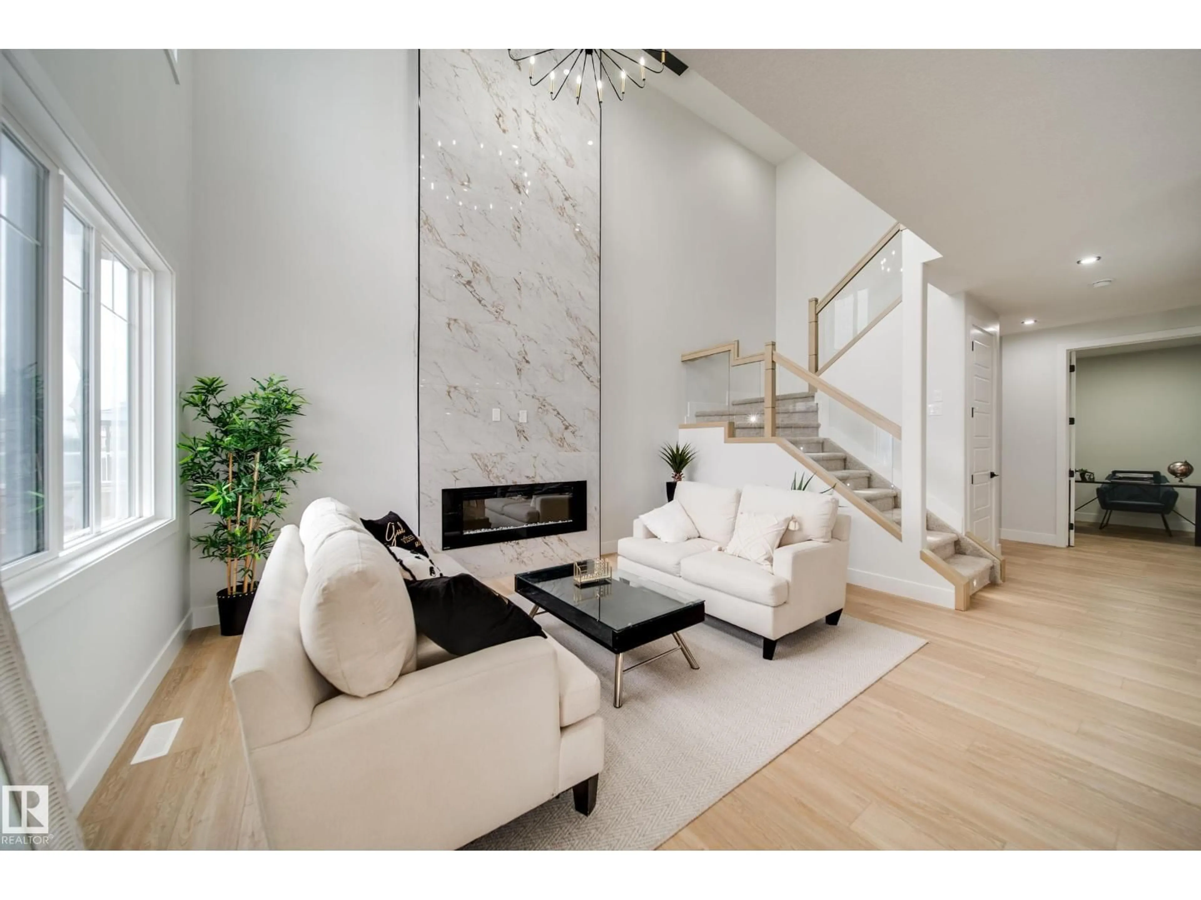 Living room with furniture, unknown for 5 PIERWYCK LO, Spruce Grove Alberta T7X3H1