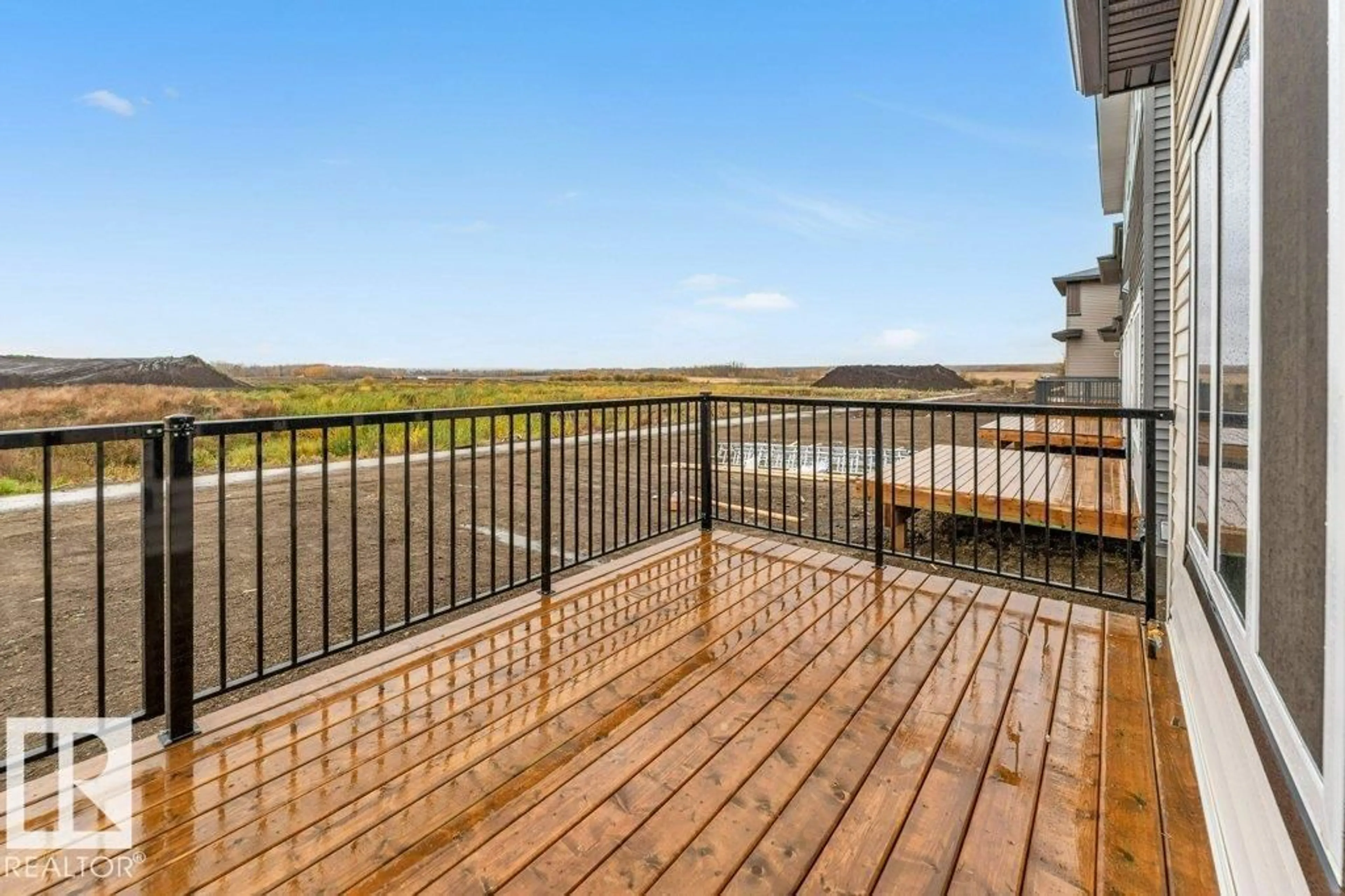 Patio, water/lake/river/ocean view for 143 PIERWYCK LOOP, Spruce Grove Alberta T7X4G3