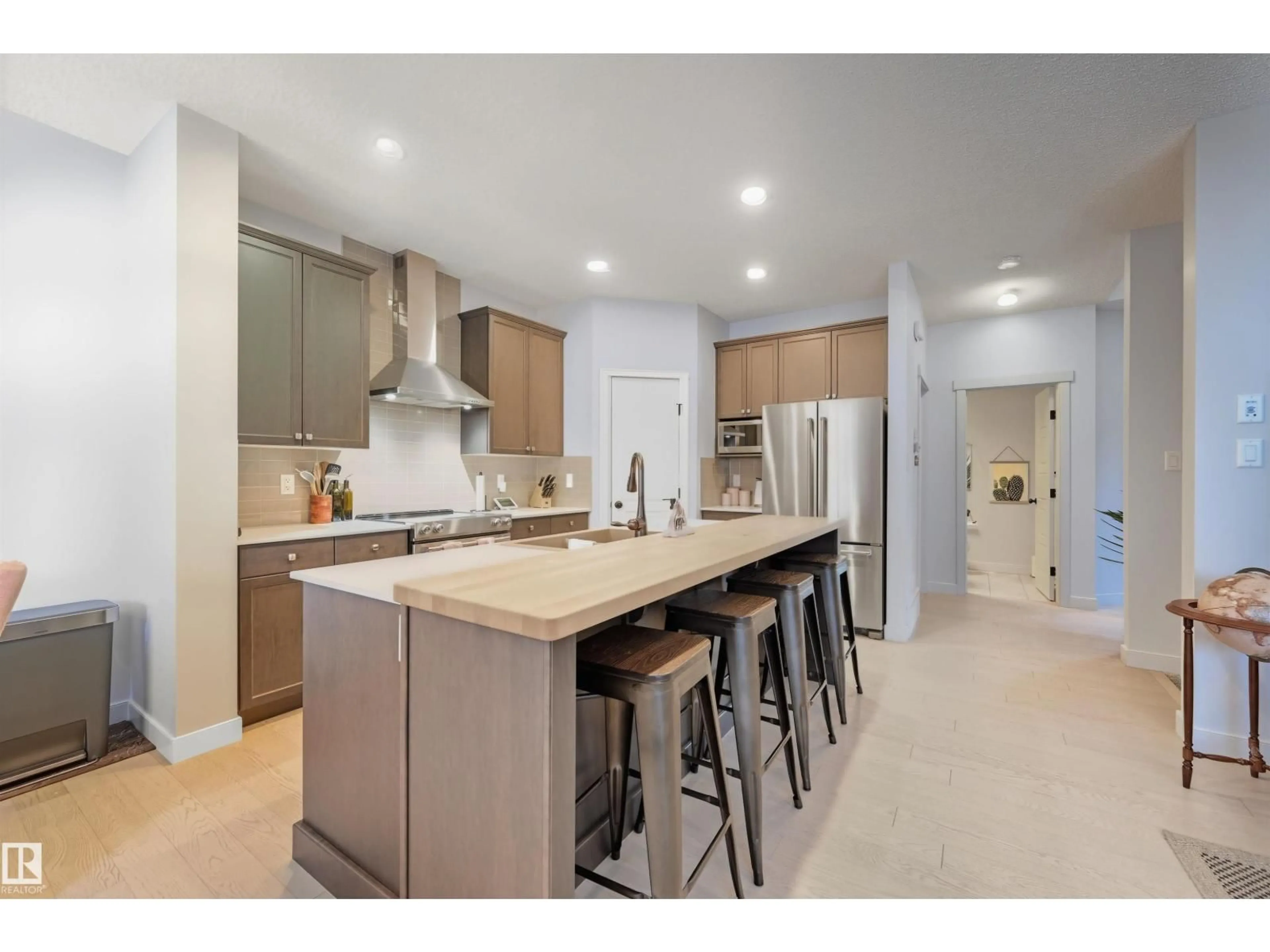 Open concept kitchen, unknown for NW - 9720 223 ST, Edmonton Alberta T5T7B7