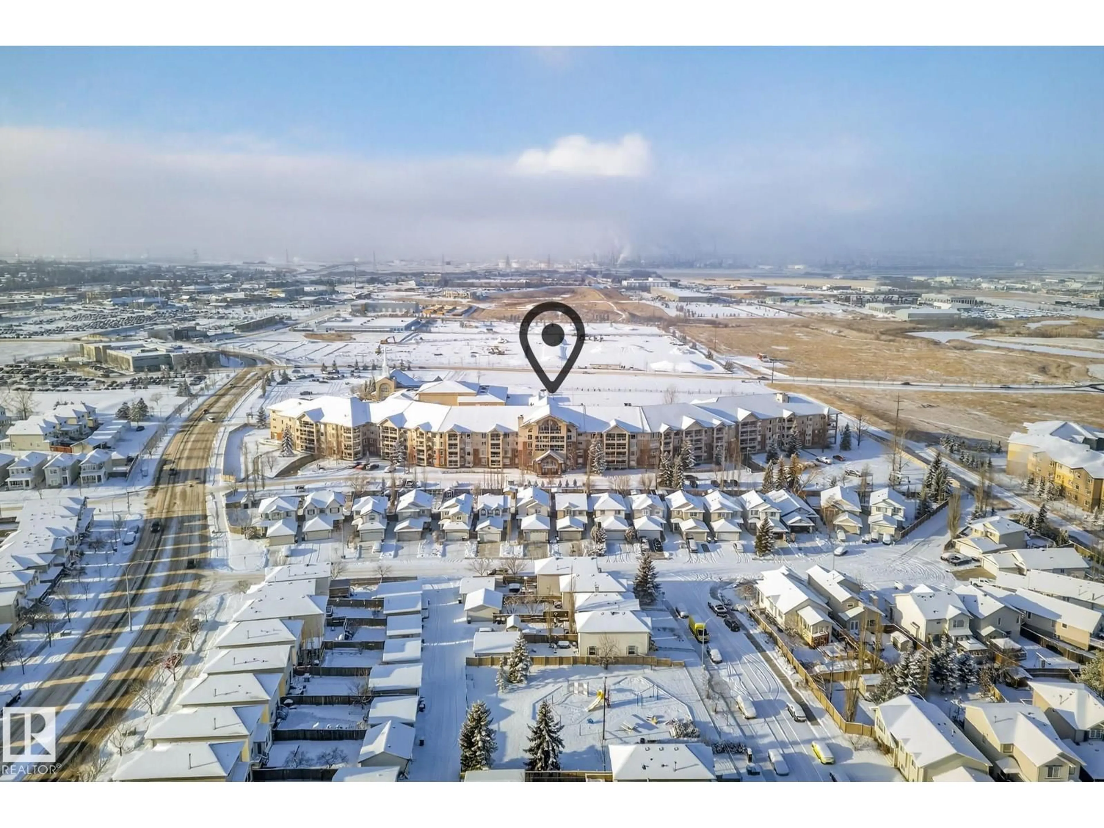 A pic from outside/outdoor area/front of a property/back of a property/a pic from drone, unknown for 200 - 418 BETHEL DR, Sherwood Park Alberta T8H2C5
