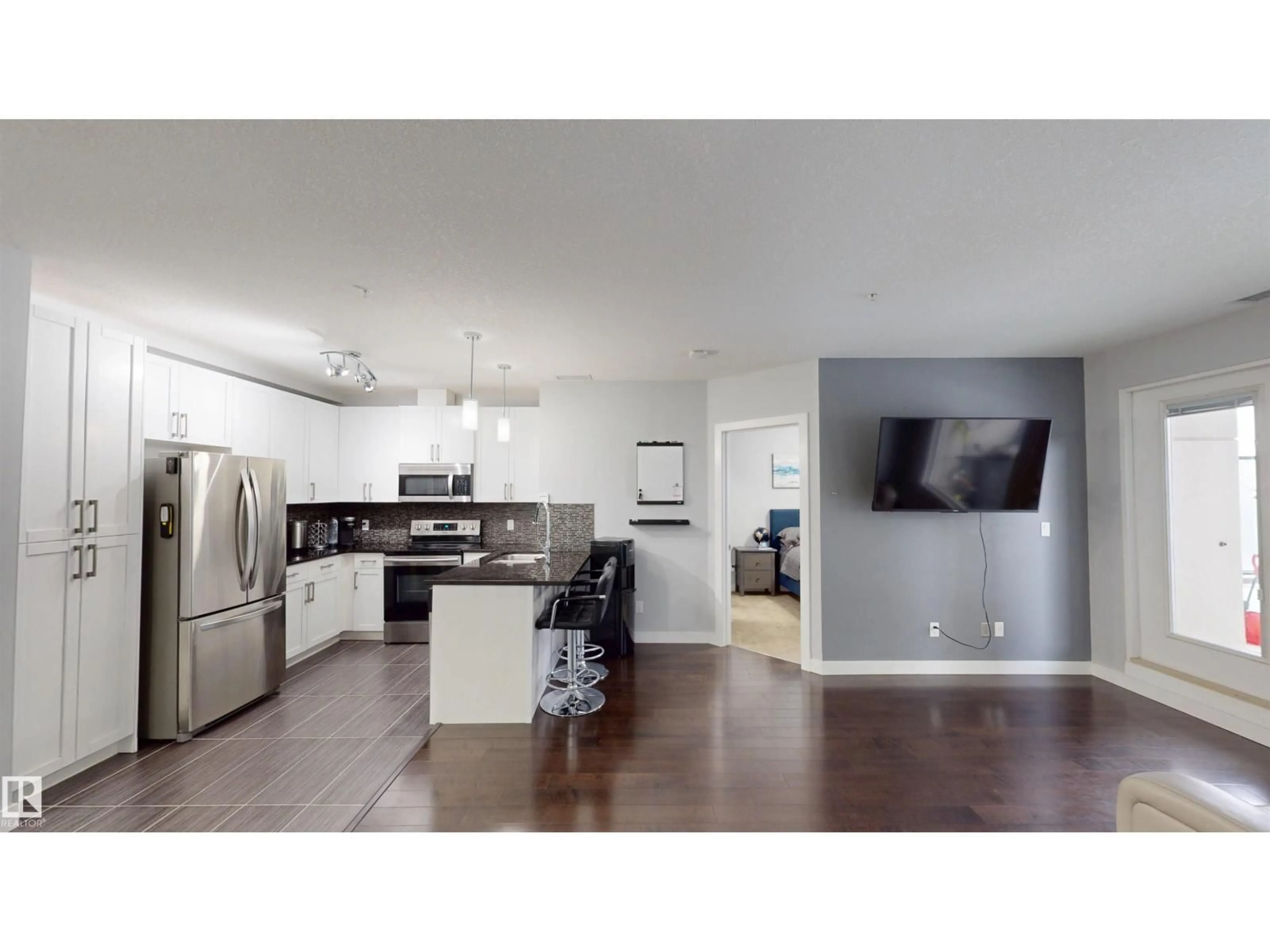 Open concept kitchen, unknown for #212 - 5151 WINDERMERE BV, Edmonton Alberta T6W2K4
