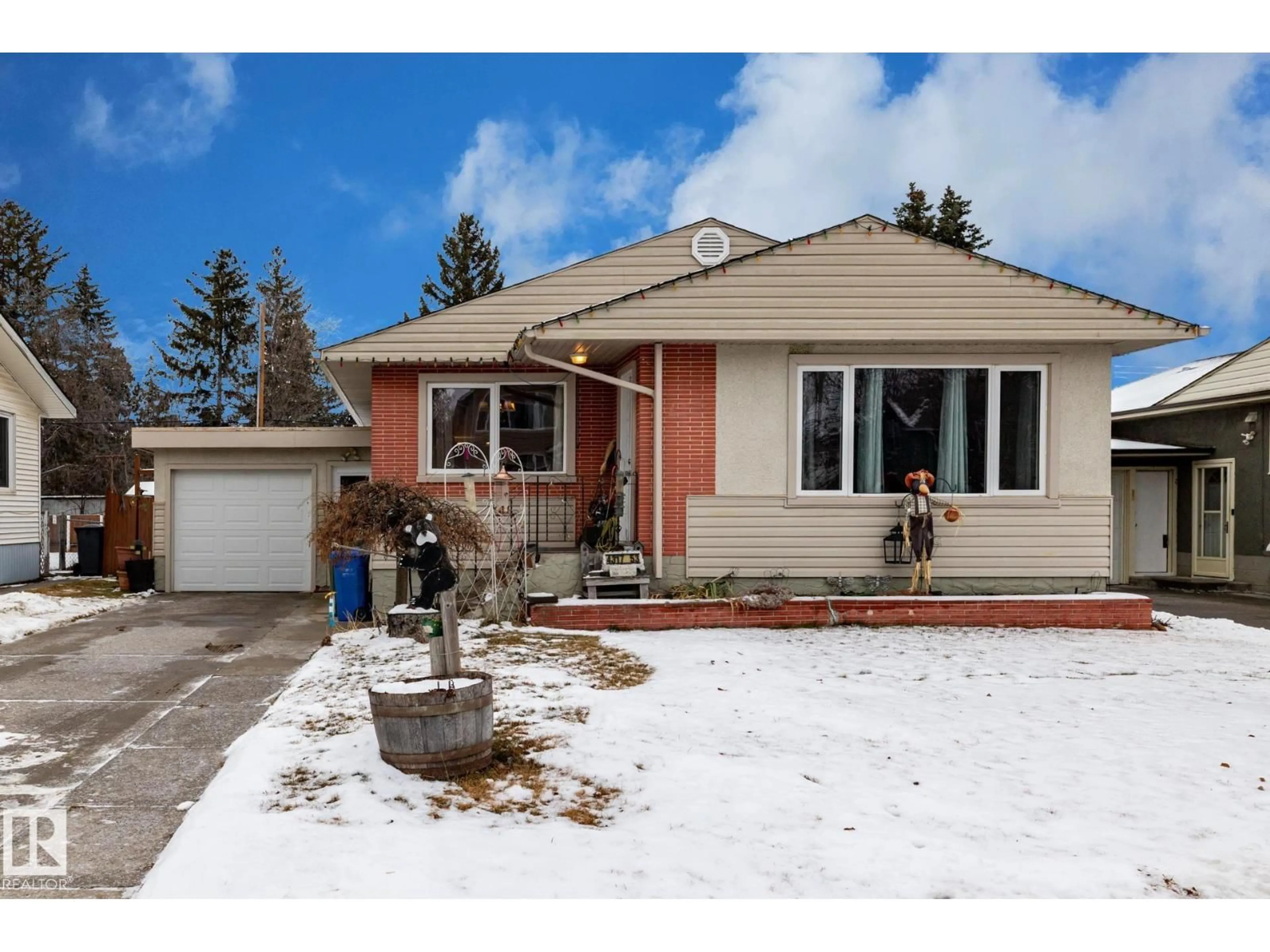 Home with brick exterior material, street for 4317 53 ST, Wetaskiwin Alberta T9A1P9