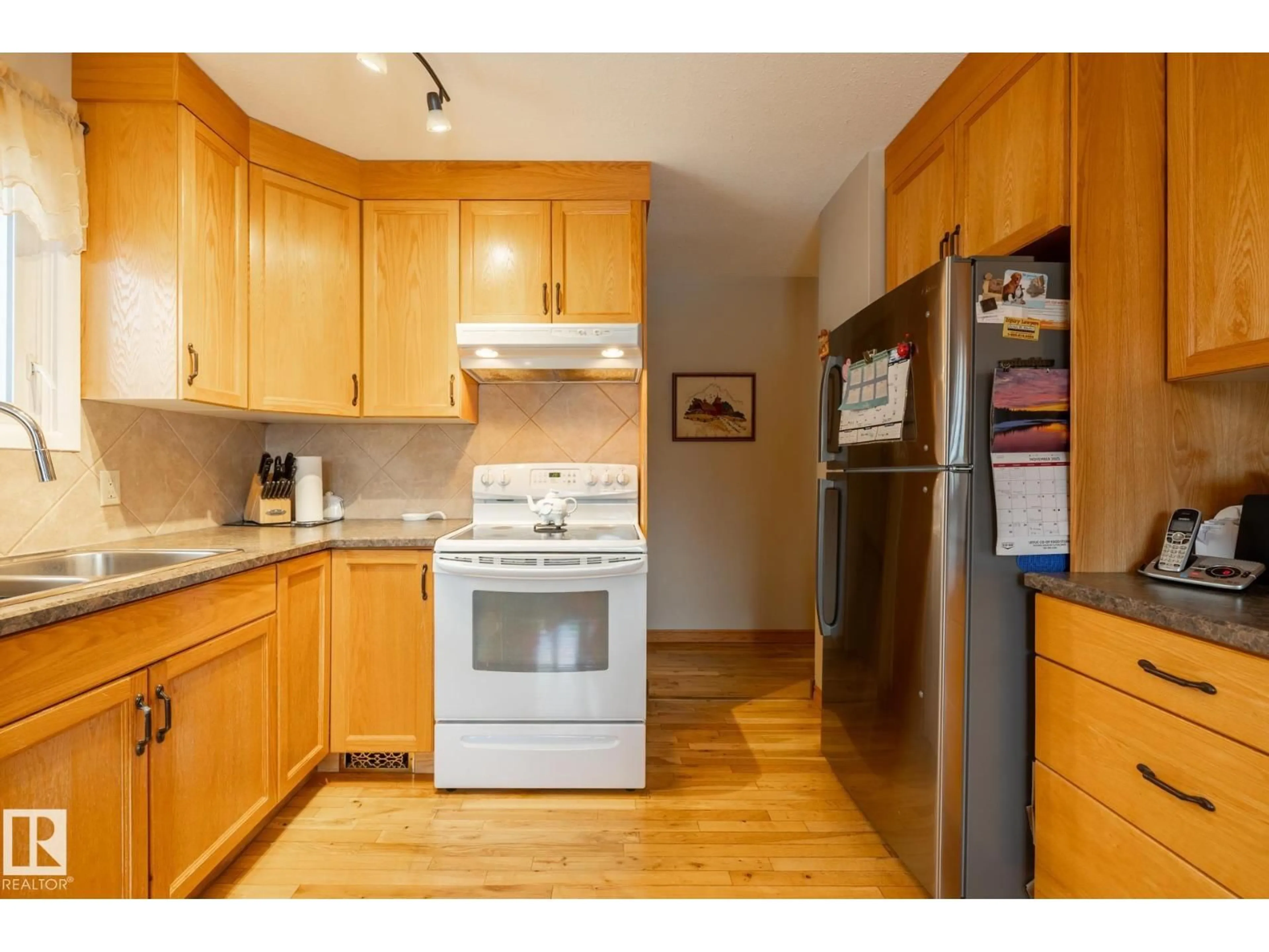 Standard kitchen, wood/laminate floor for 4317 53 ST, Wetaskiwin Alberta T9A1P9