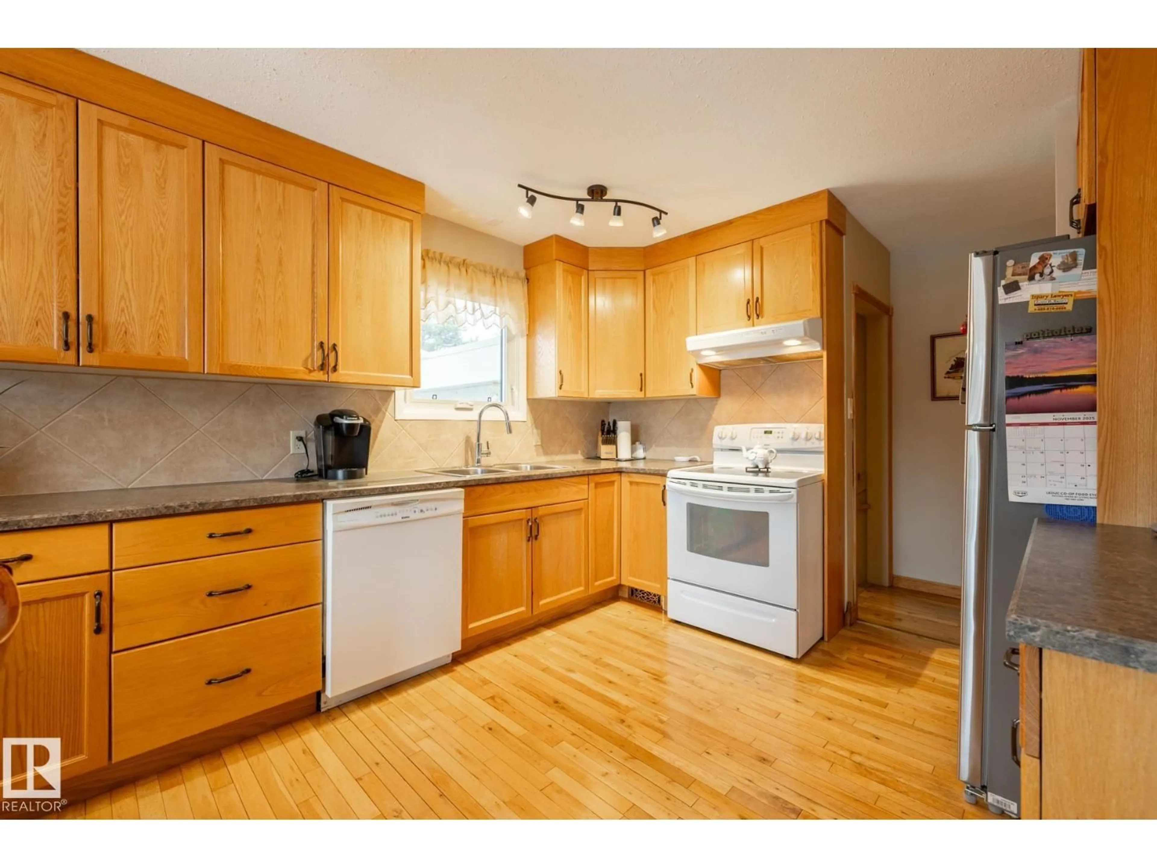 Standard kitchen, wood/laminate floor for 4317 53 ST, Wetaskiwin Alberta T9A1P9