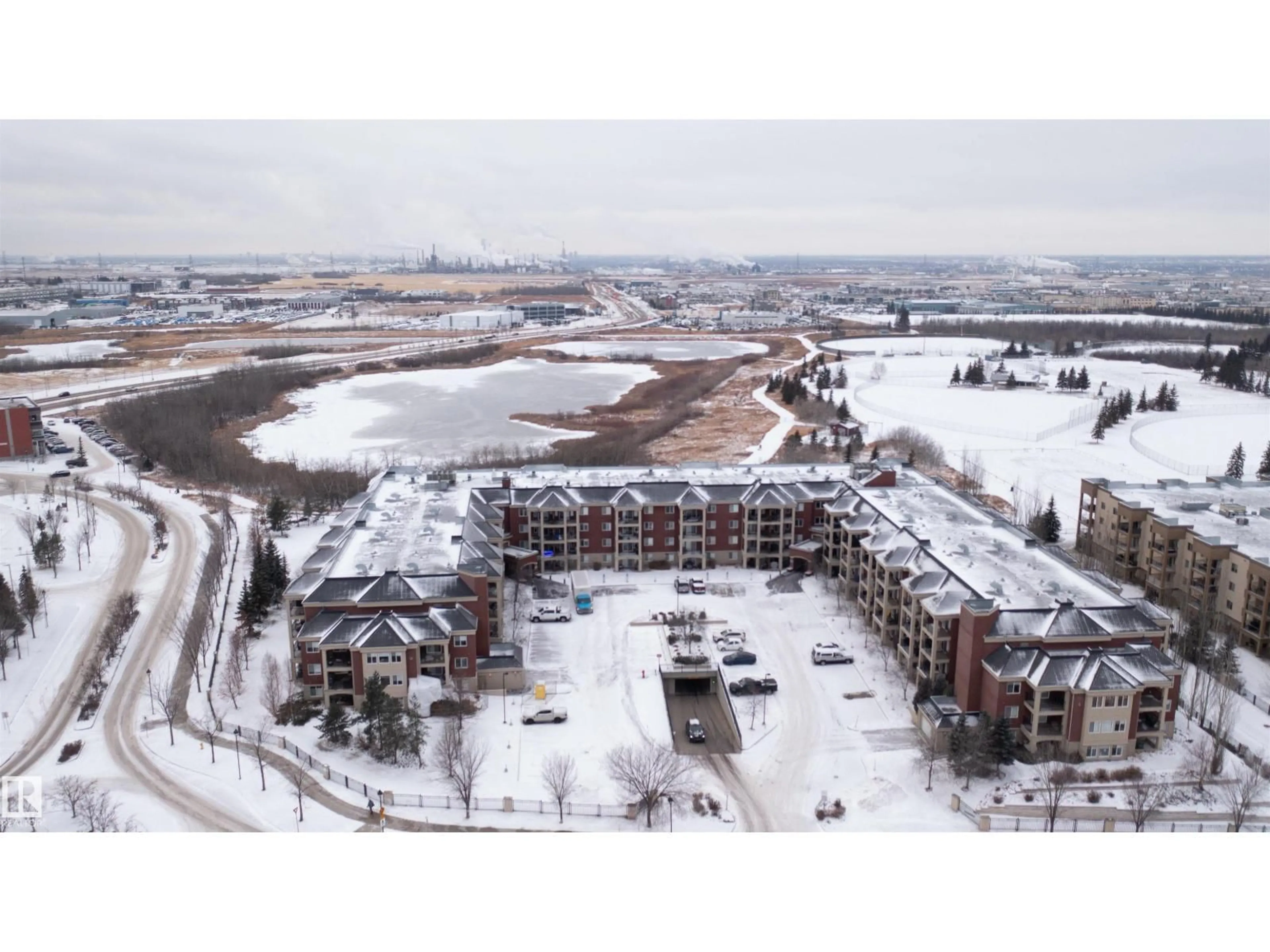 A pic from outside/outdoor area/front of a property/back of a property/a pic from drone, mountain view for 116 PALISADES WY, Sherwood Park Alberta T8H2T9