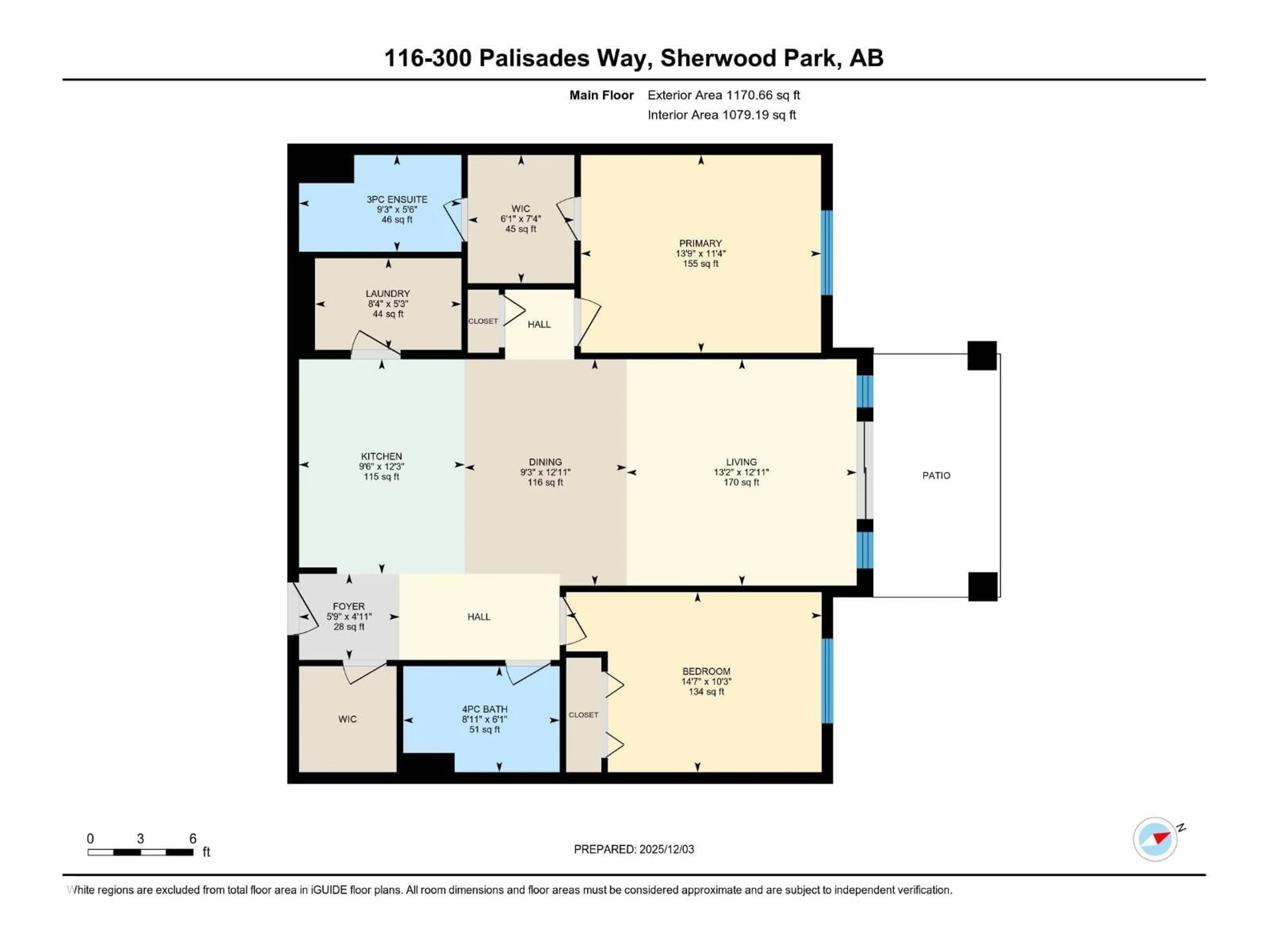 Floor plan for 116 PALISADES WY, Sherwood Park Alberta T8H2T9