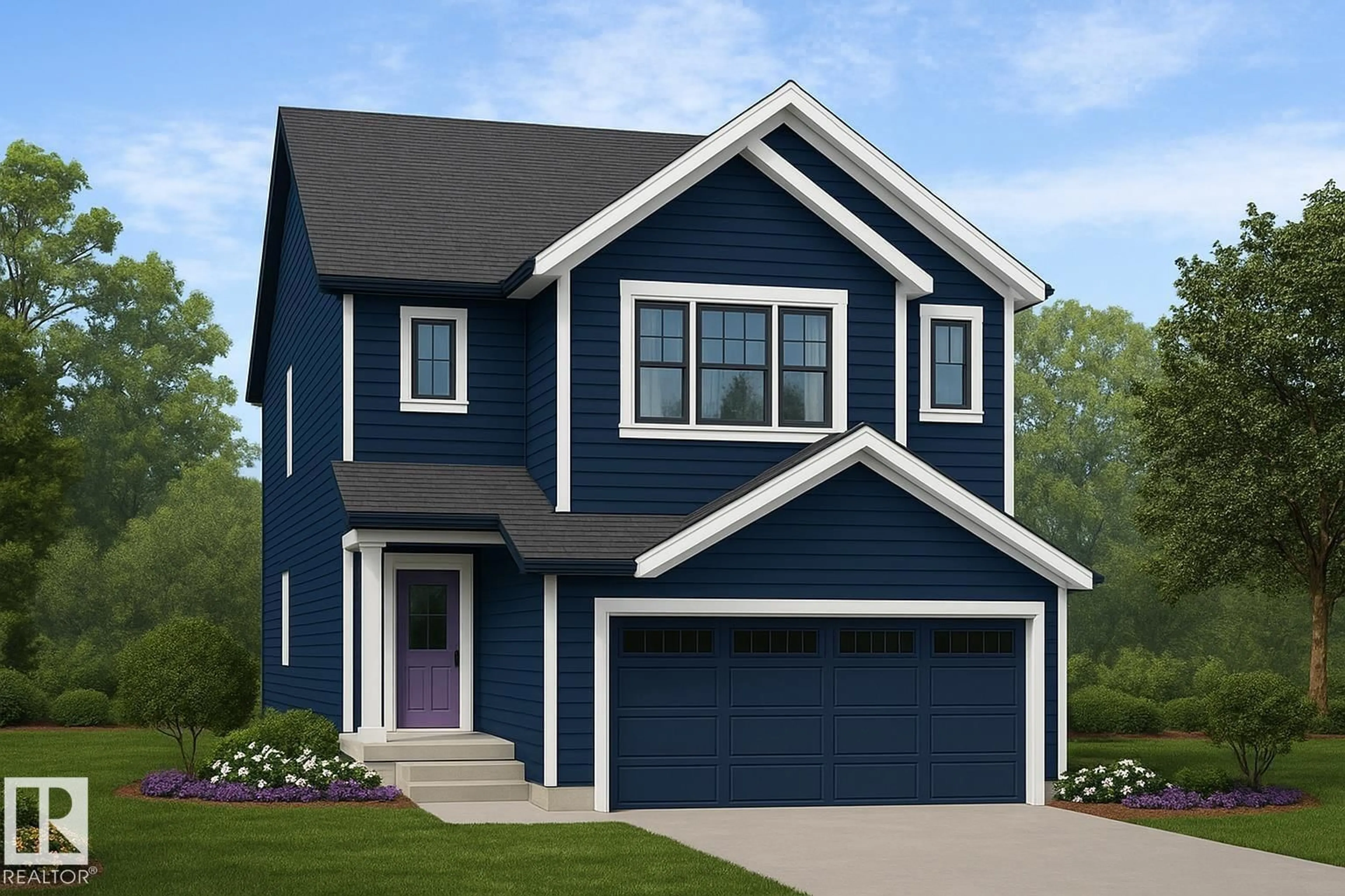 Home with vinyl exterior material, street for 22523 87 AV, Edmonton Alberta T5T7Y6