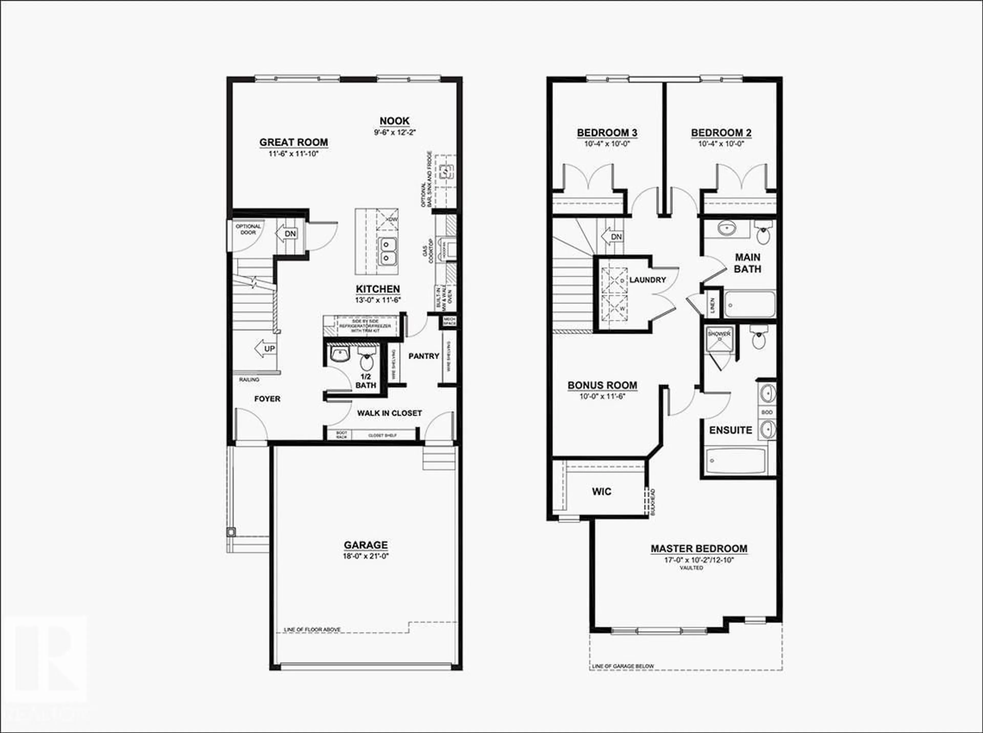 Floor plan for 22523 87 AV, Edmonton Alberta T5T7Y6