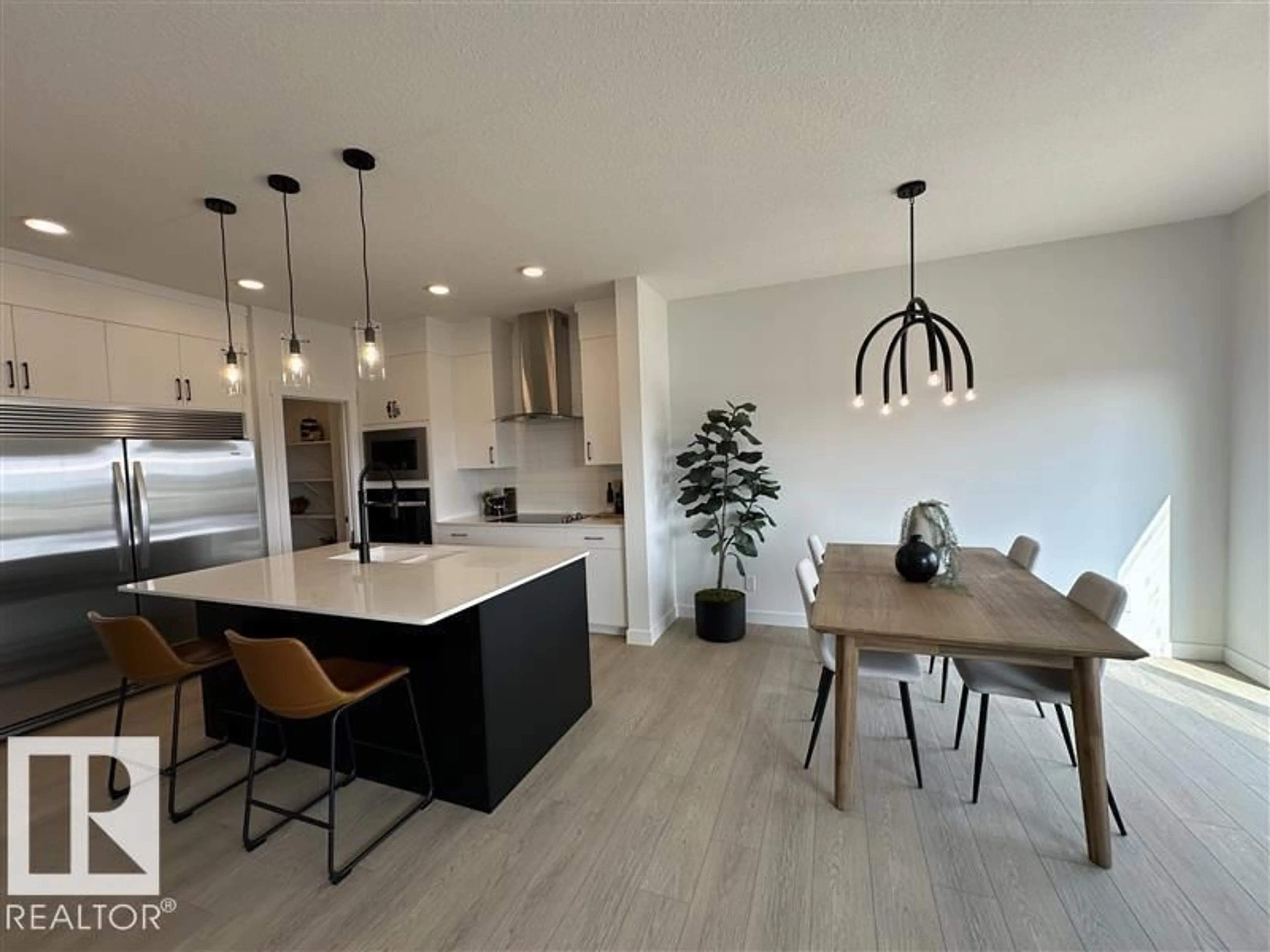Open concept kitchen, unknown for 22523 87 AV, Edmonton Alberta T5T7Y6