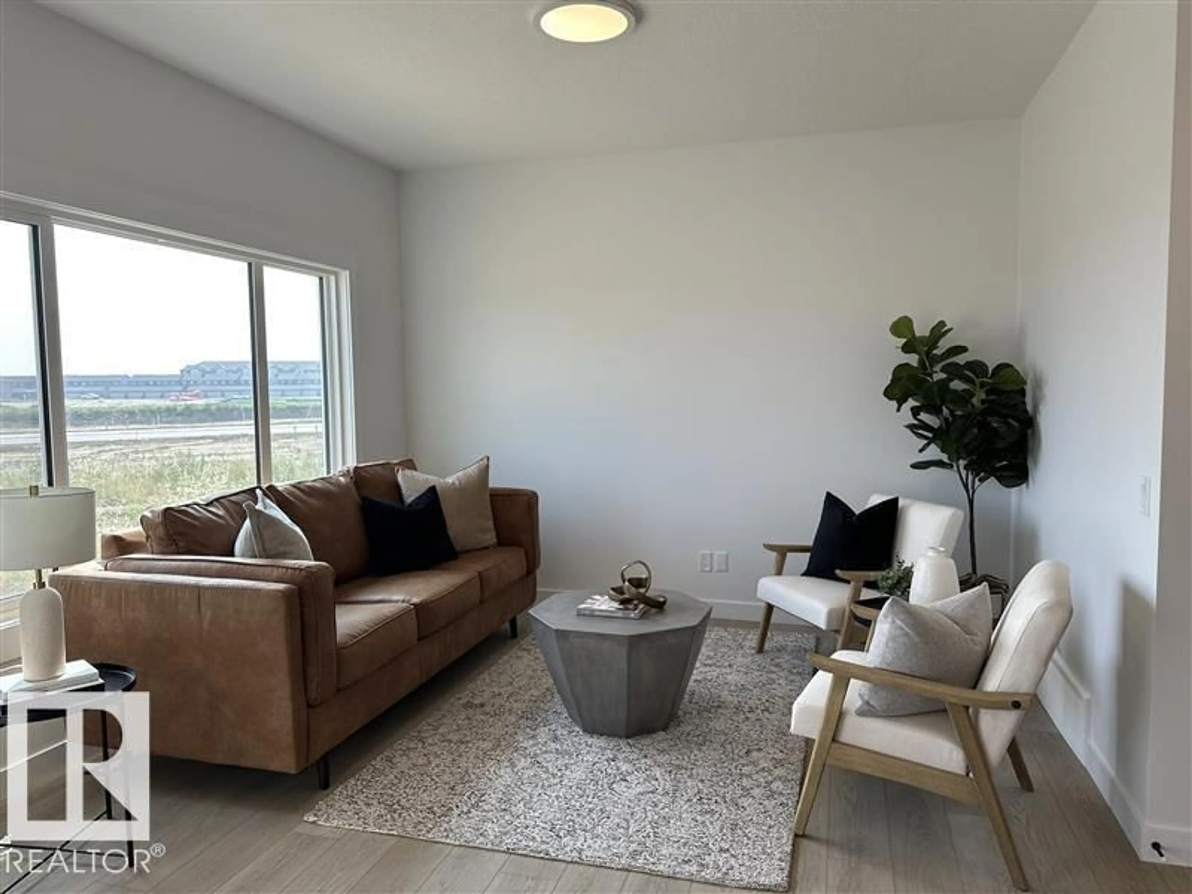 Living room with furniture, unknown for 22523 87 AV, Edmonton Alberta T5T7Y6