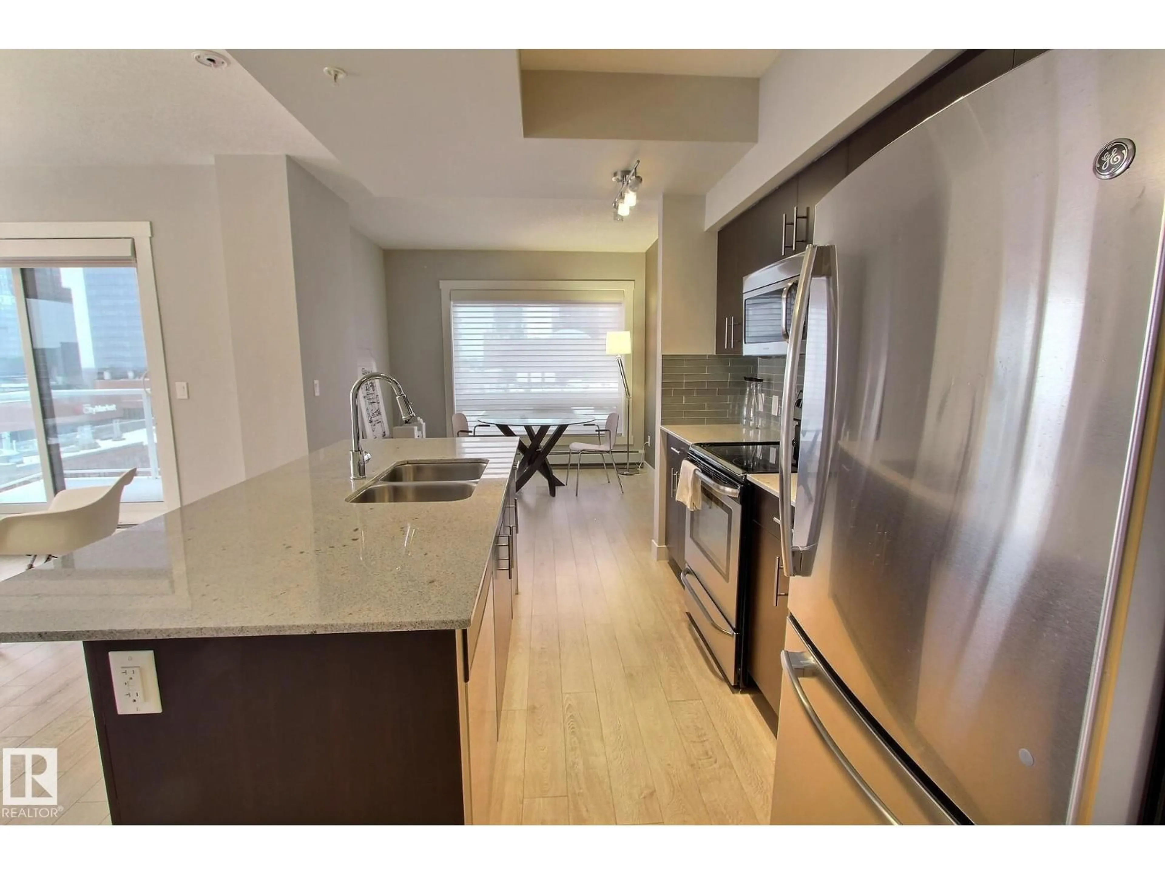 Open concept kitchen, unknown for 804 - 10226 104 ST NW, Edmonton Alberta T5J1B8