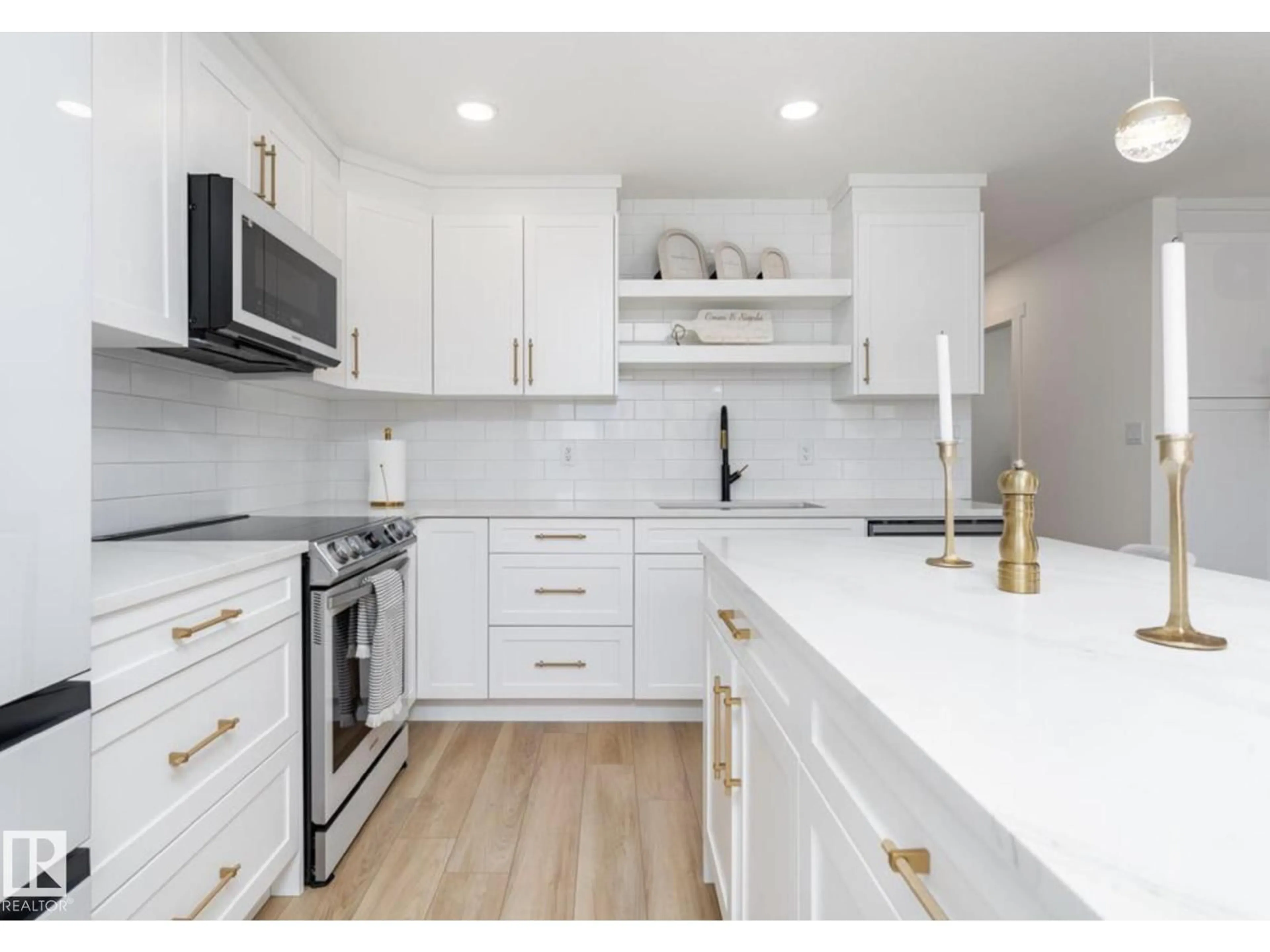 Open concept kitchen, unknown for NW - 17327 106 ST, Edmonton Alberta T5X3W9