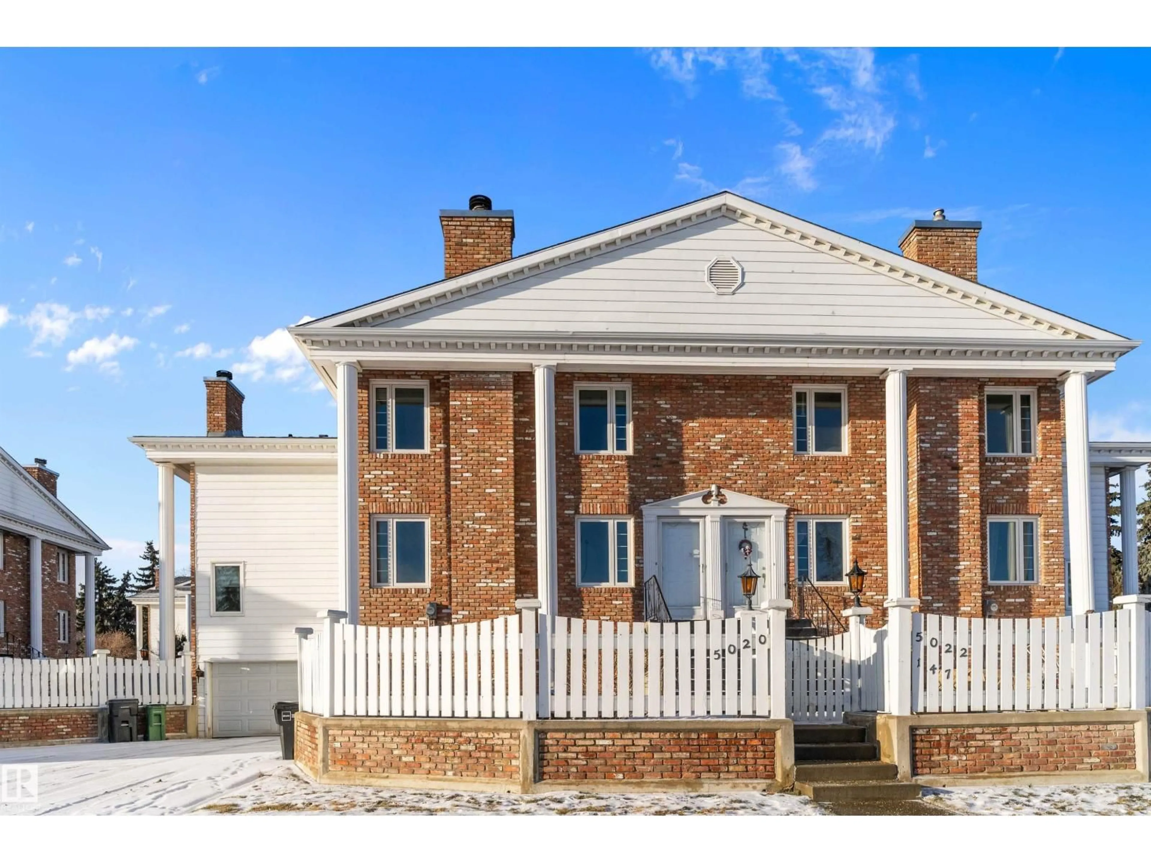 Home with brick exterior material, street for 5020 147 STREET, Edmonton Alberta T6H5E7