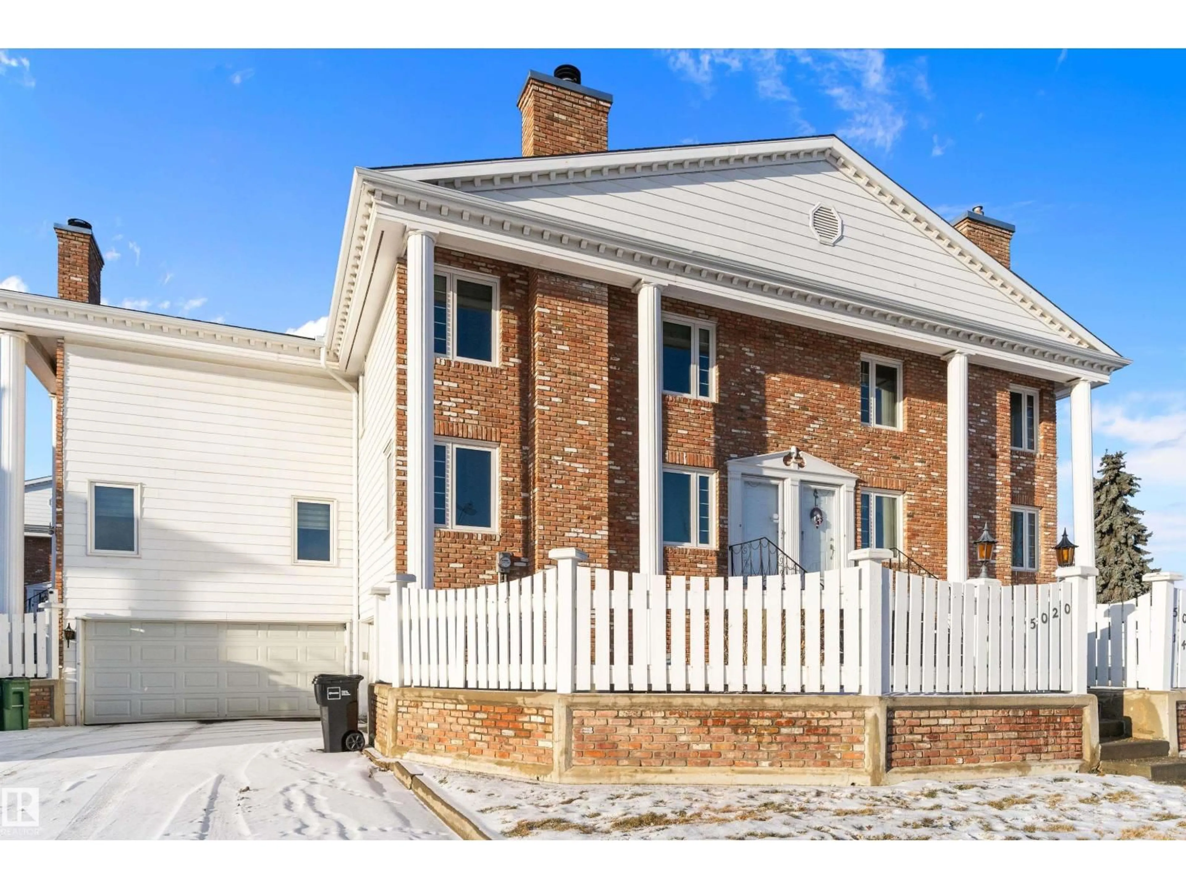 Home with brick exterior material, street for 5020 147 STREET, Edmonton Alberta T6H5E7