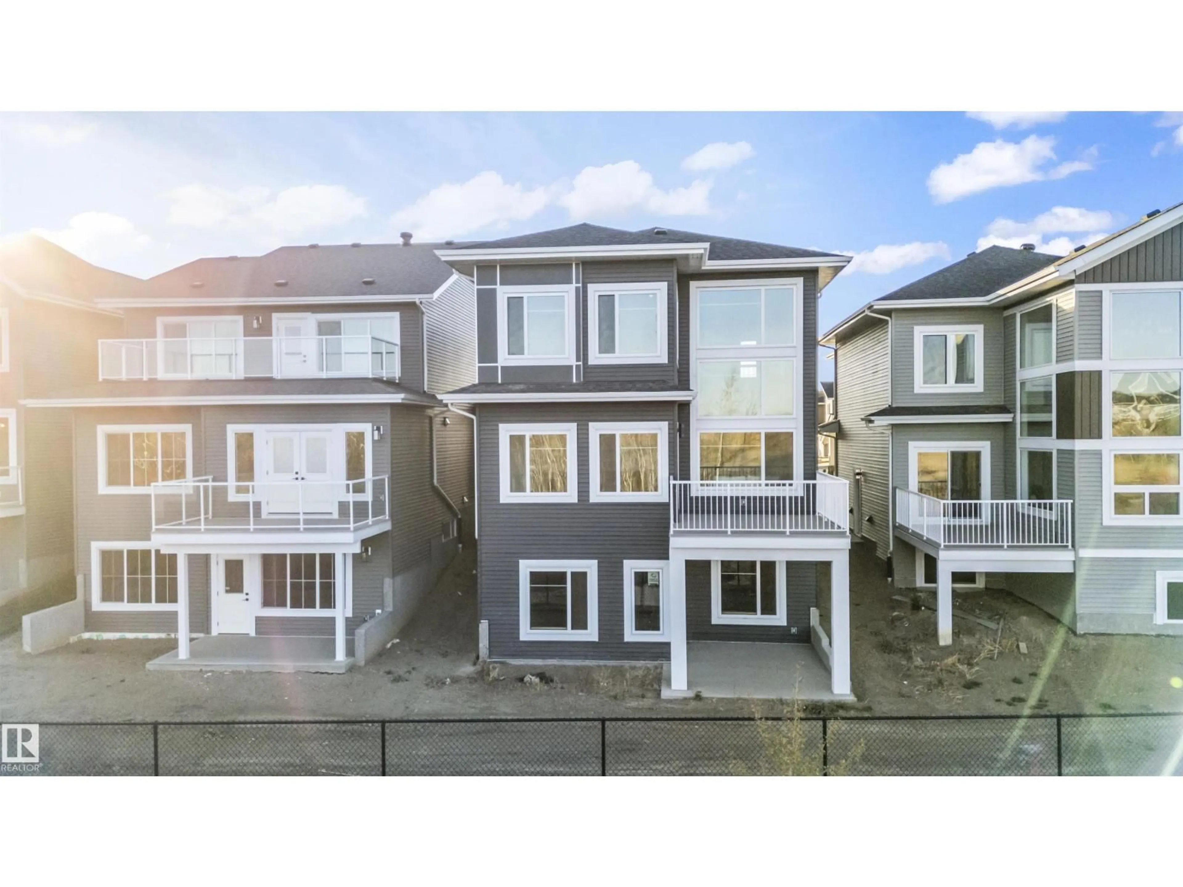 Home with vinyl exterior material, street for 3333 CHICKADEE DR, Edmonton Alberta T5S0V6