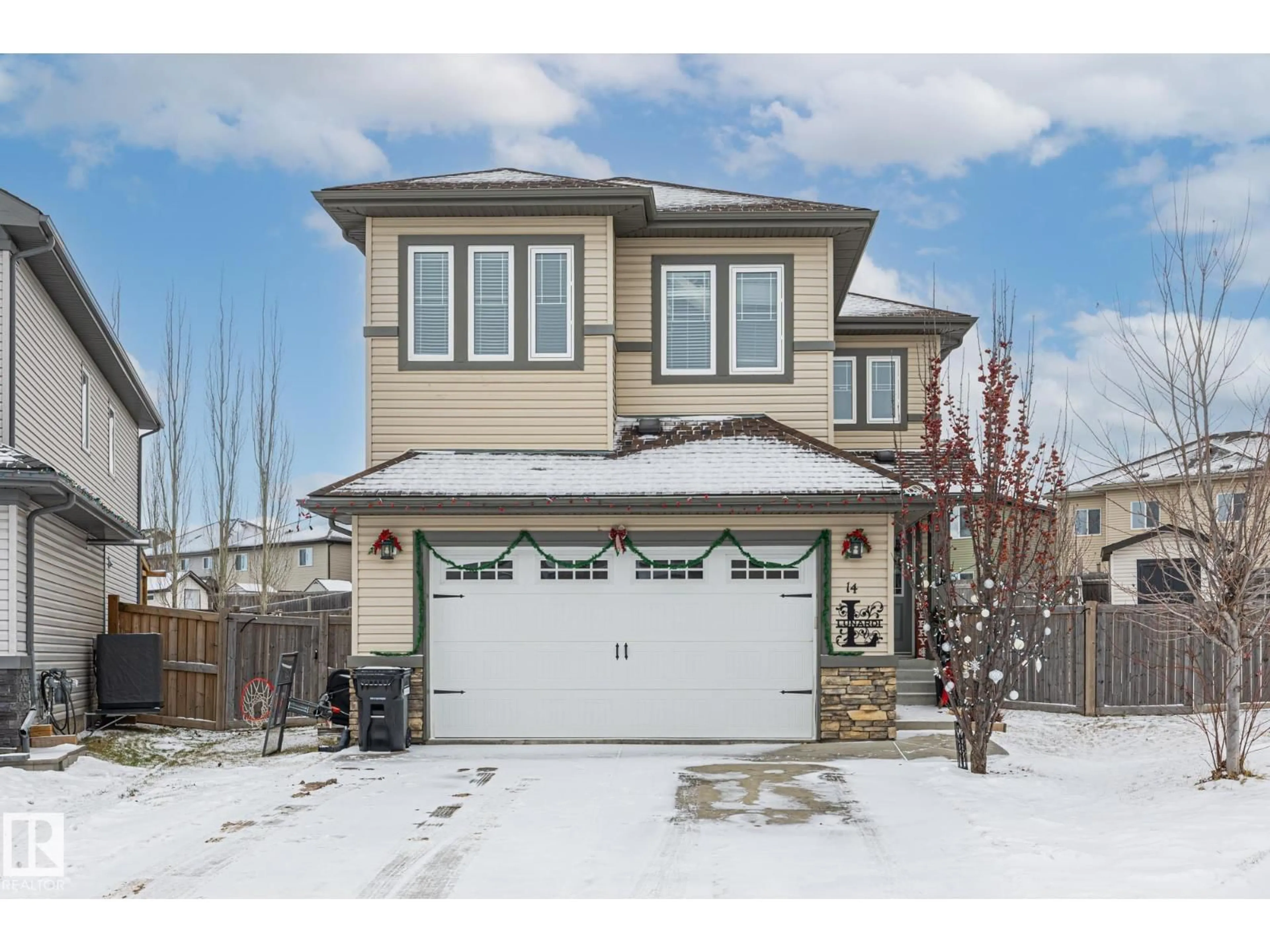 Home with brick exterior material, street for 14 SPRING BA, Spruce Grove Alberta T7X0L5