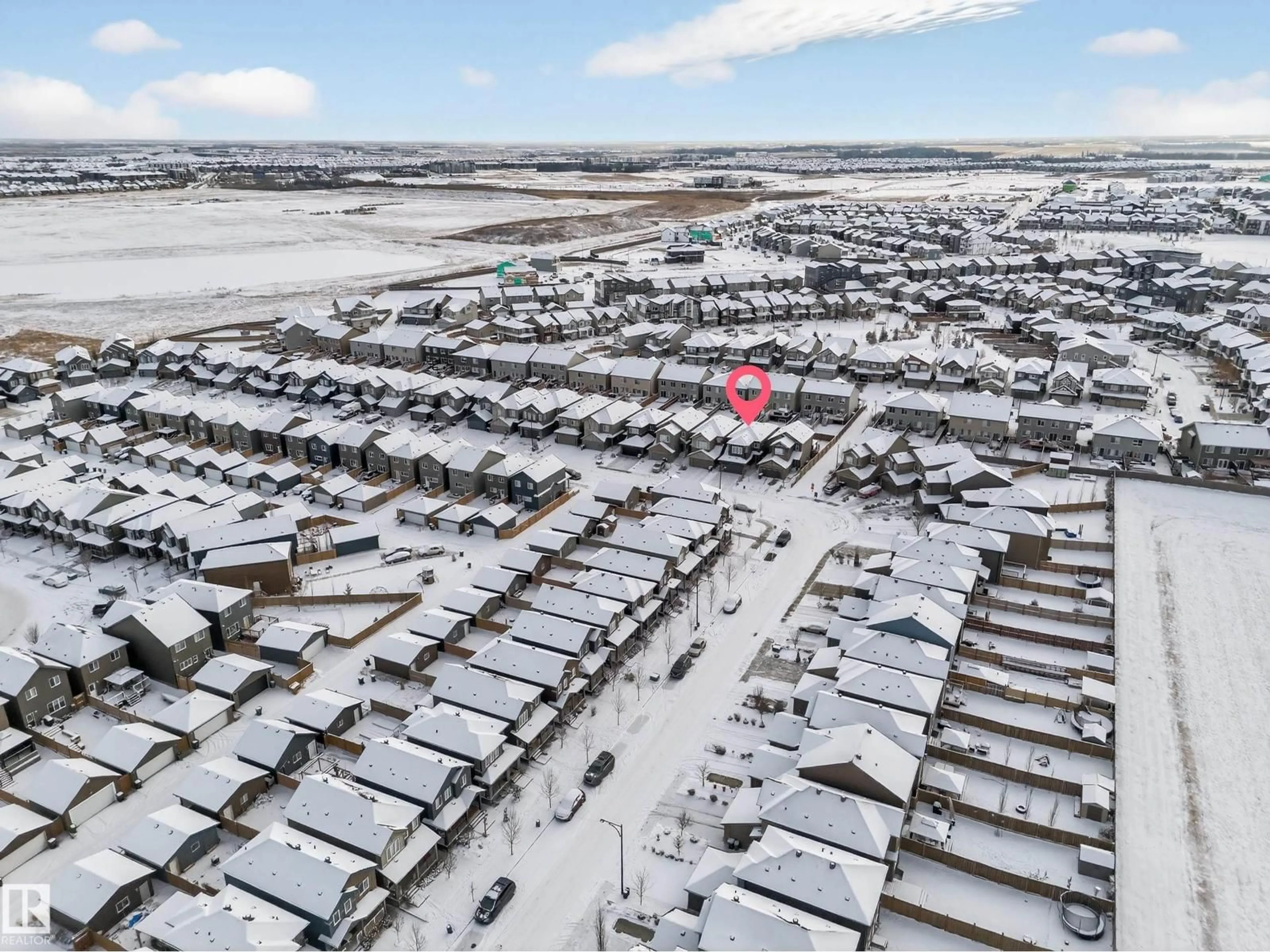 A pic from outside/outdoor area/front of a property/back of a property/a pic from drone, street for 2084 GRAYDON HILL CR, Edmonton Alberta T6W4C7
