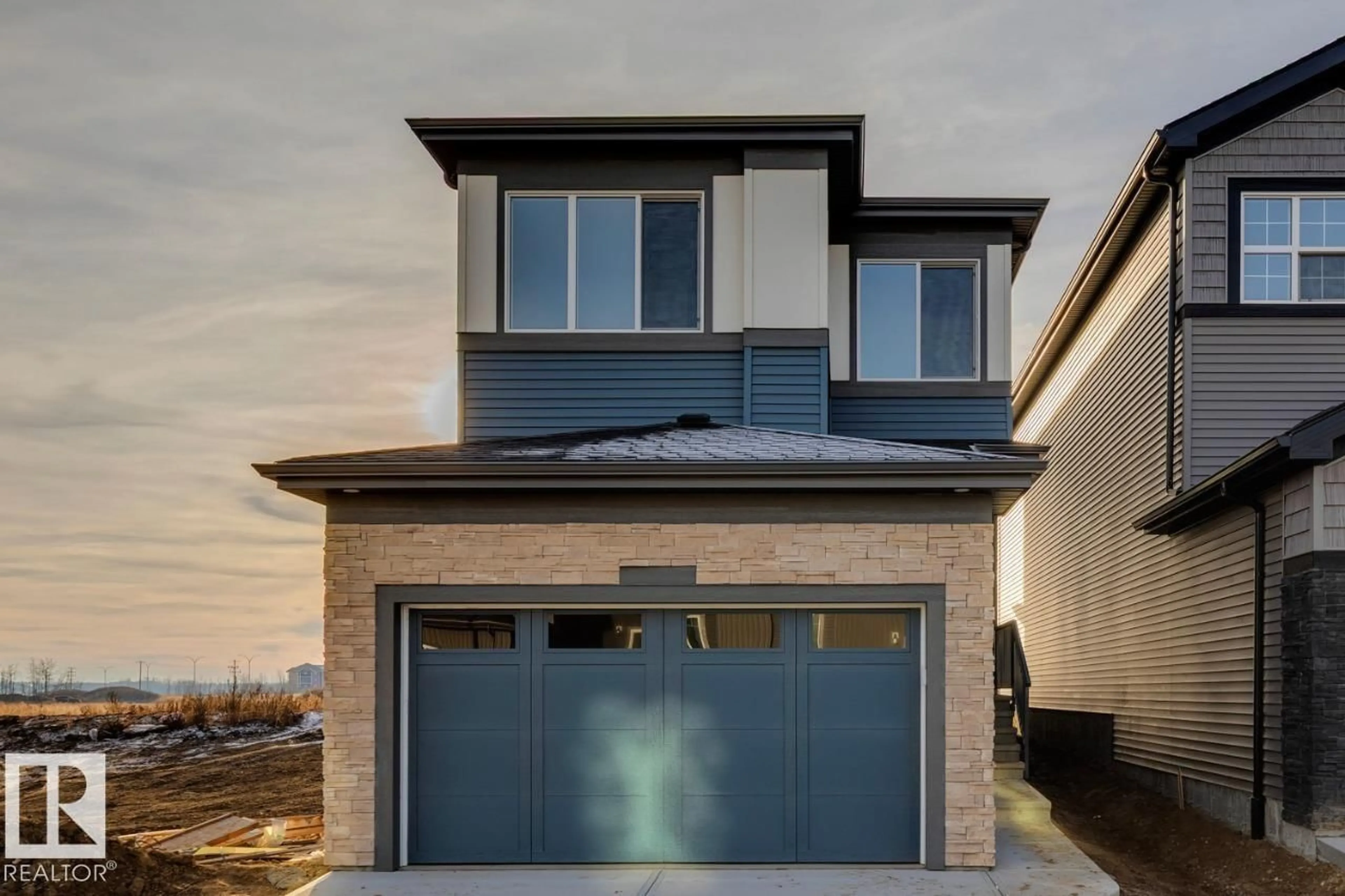 Home with brick exterior material, street for 22915 80 AV, Edmonton Alberta T5T5X7
