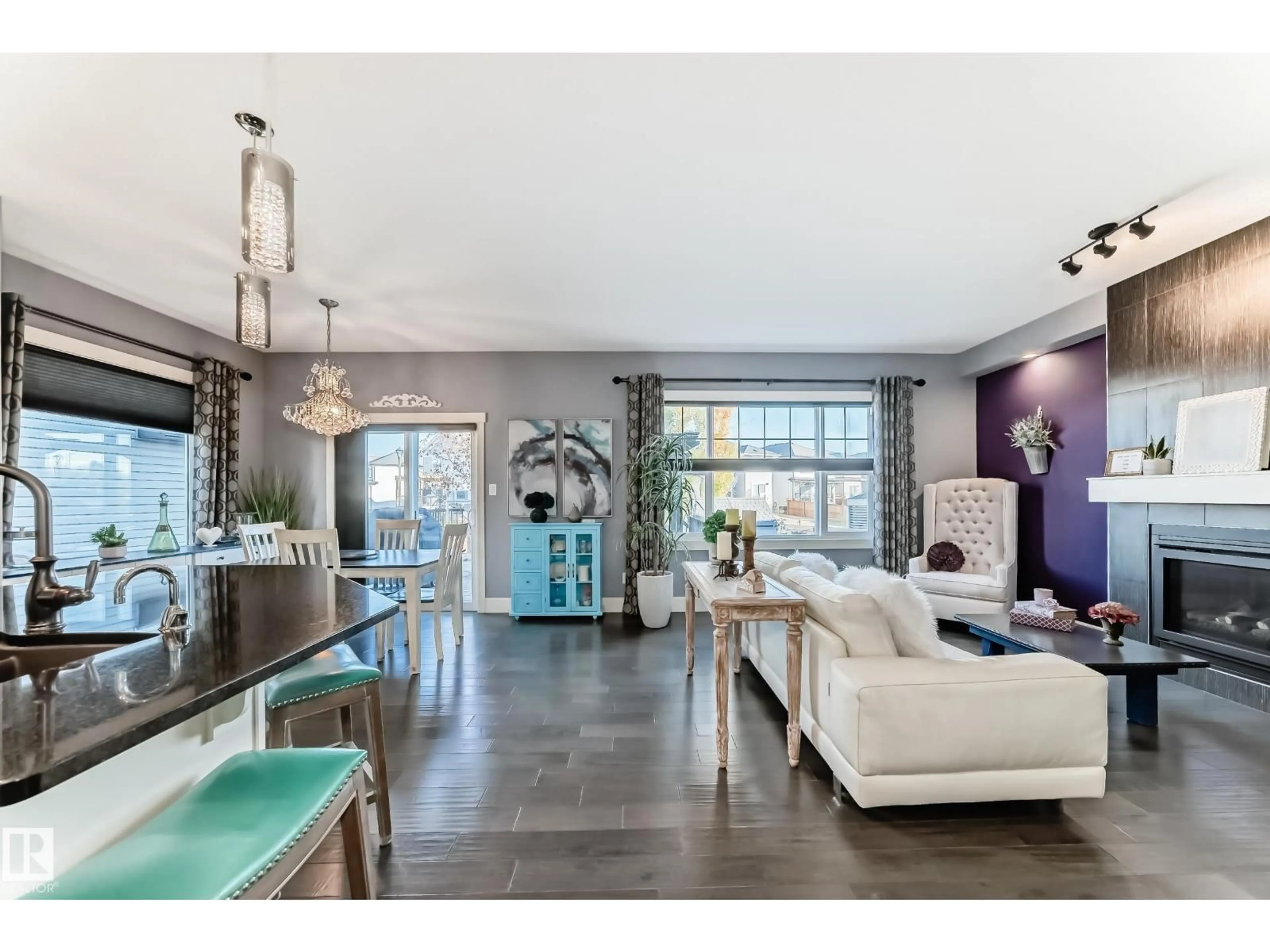 Open concept kitchen, unknown for 3411 8 ST, Edmonton Alberta T6T1A3