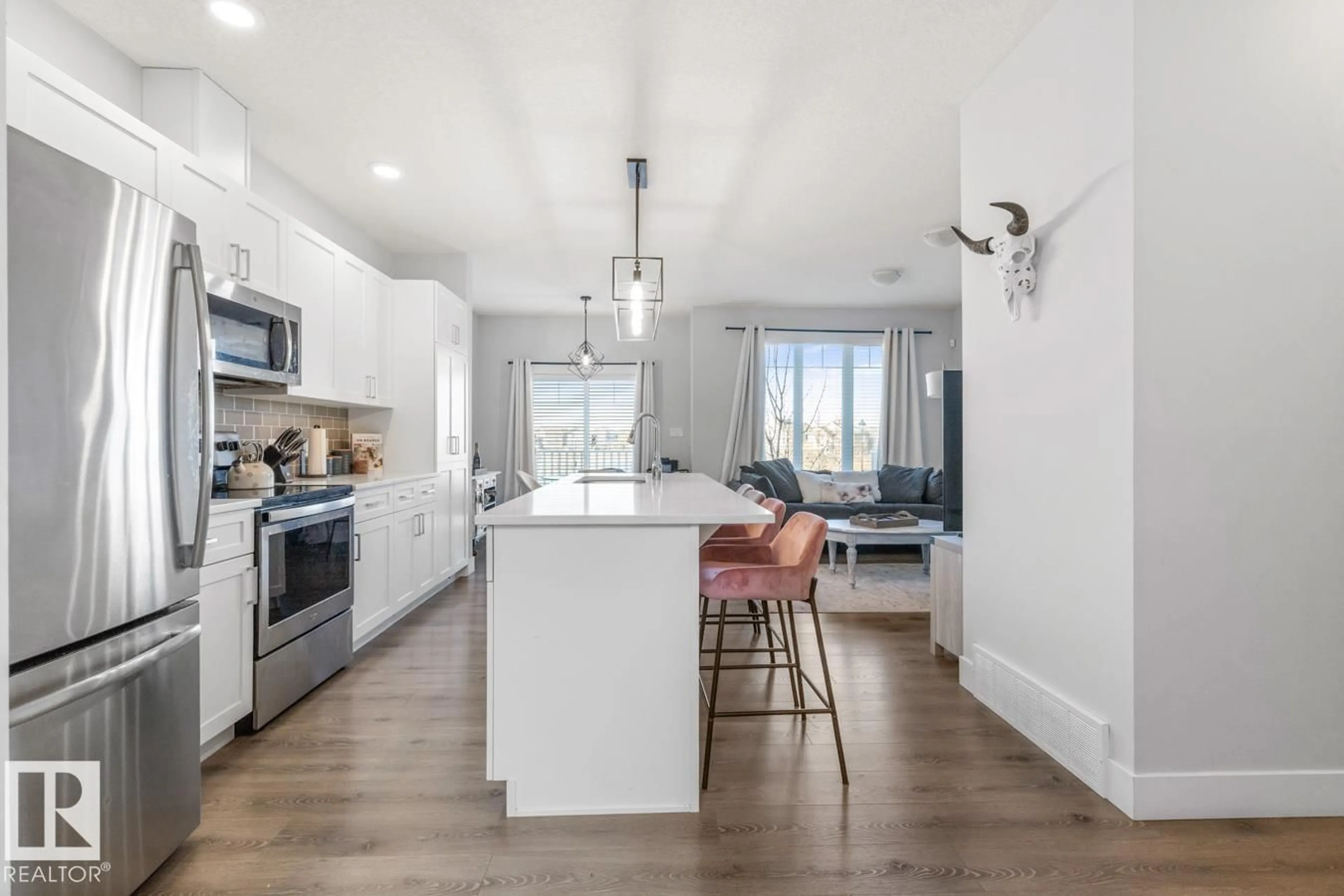 Open concept kitchen, unknown for #34 - 4835 WRIGHT DR, Edmonton Alberta T6W3T2