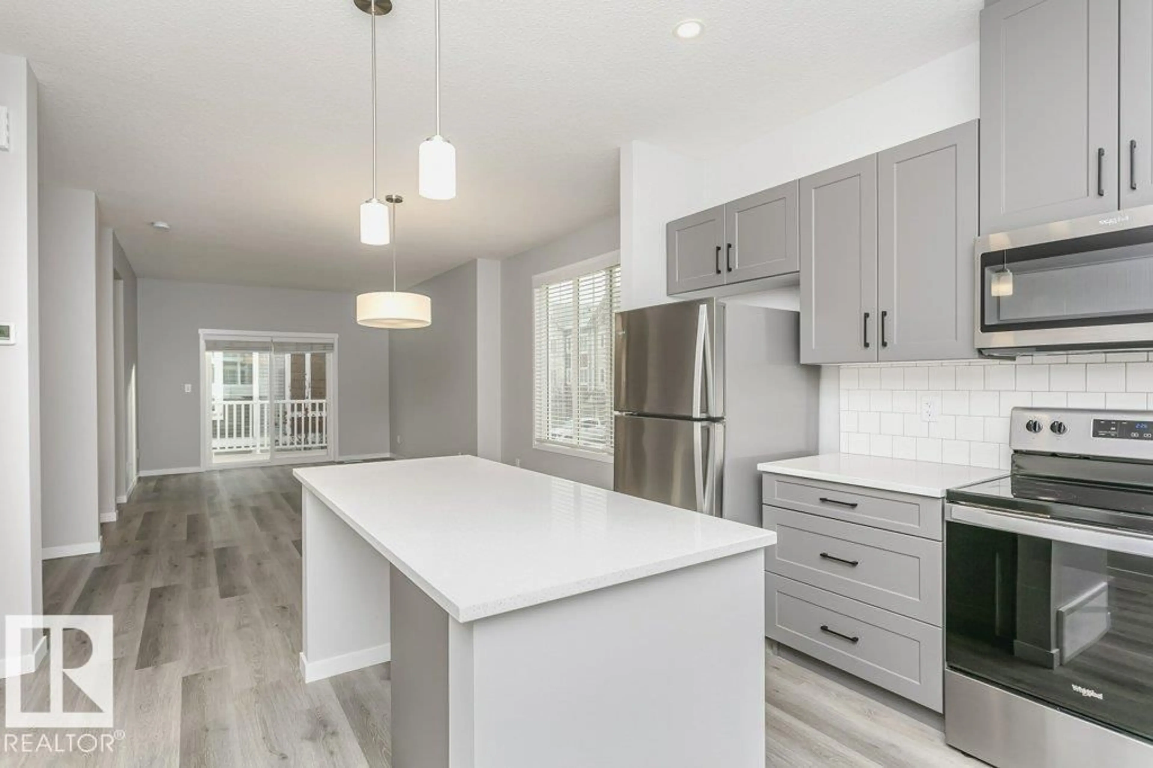 Open concept kitchen, unknown for #101 - 320 SECORD BV, Edmonton Alberta T5T7E8