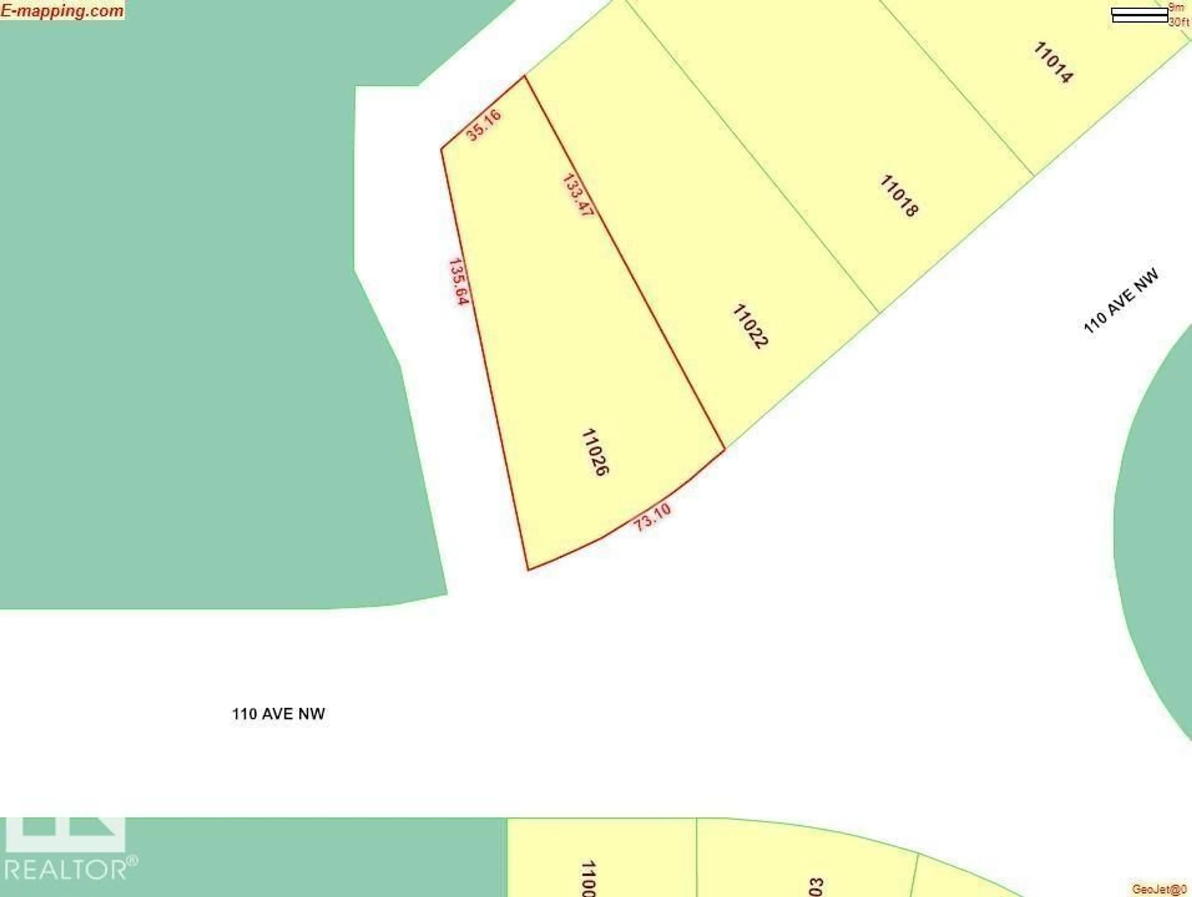 Floor plan for 11026 110 AV NW, Edmonton Alberta T5H1H9
