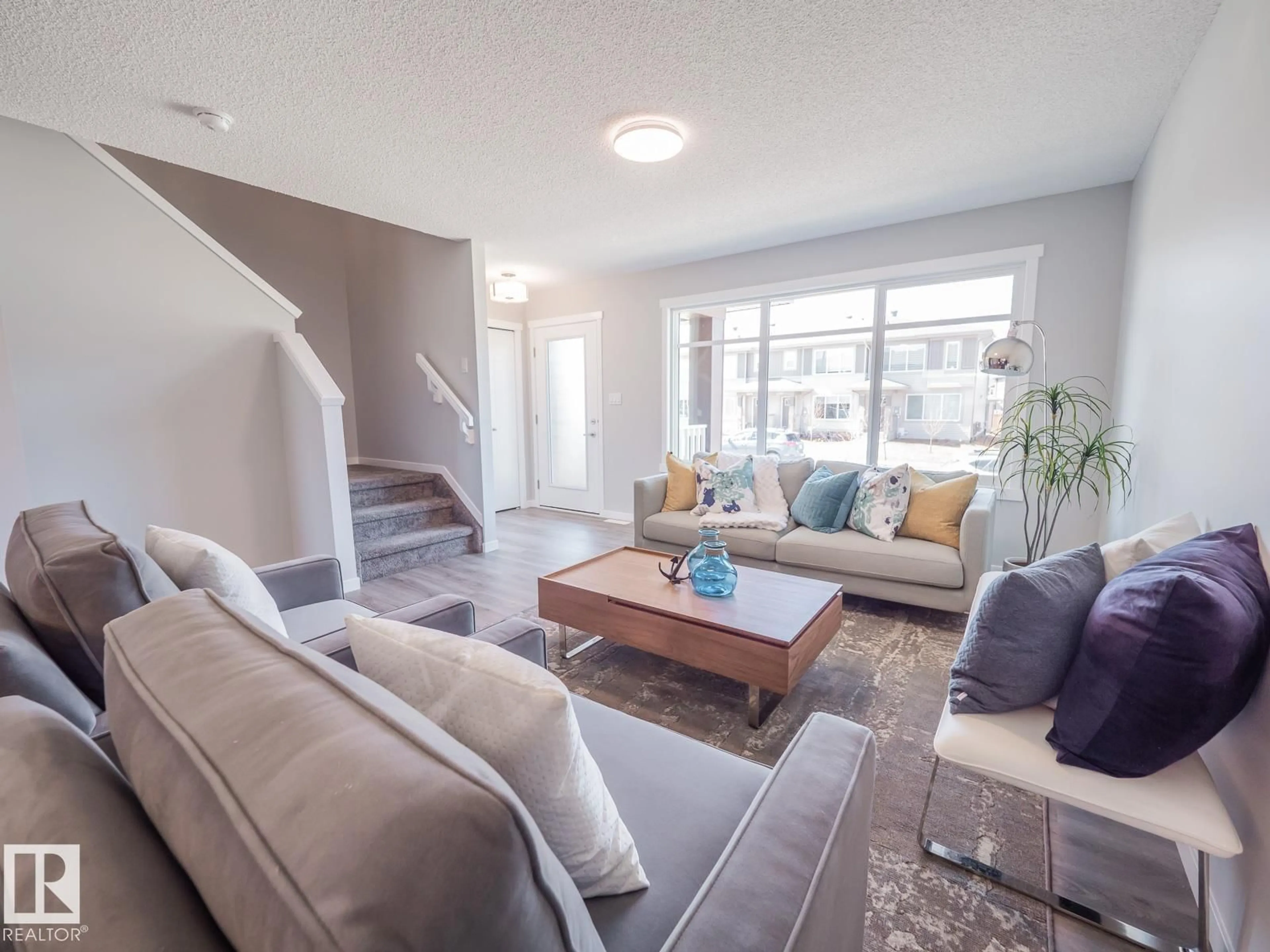 Living room with furniture, unknown for 326 172 AV, Edmonton Alberta T5Y4G8