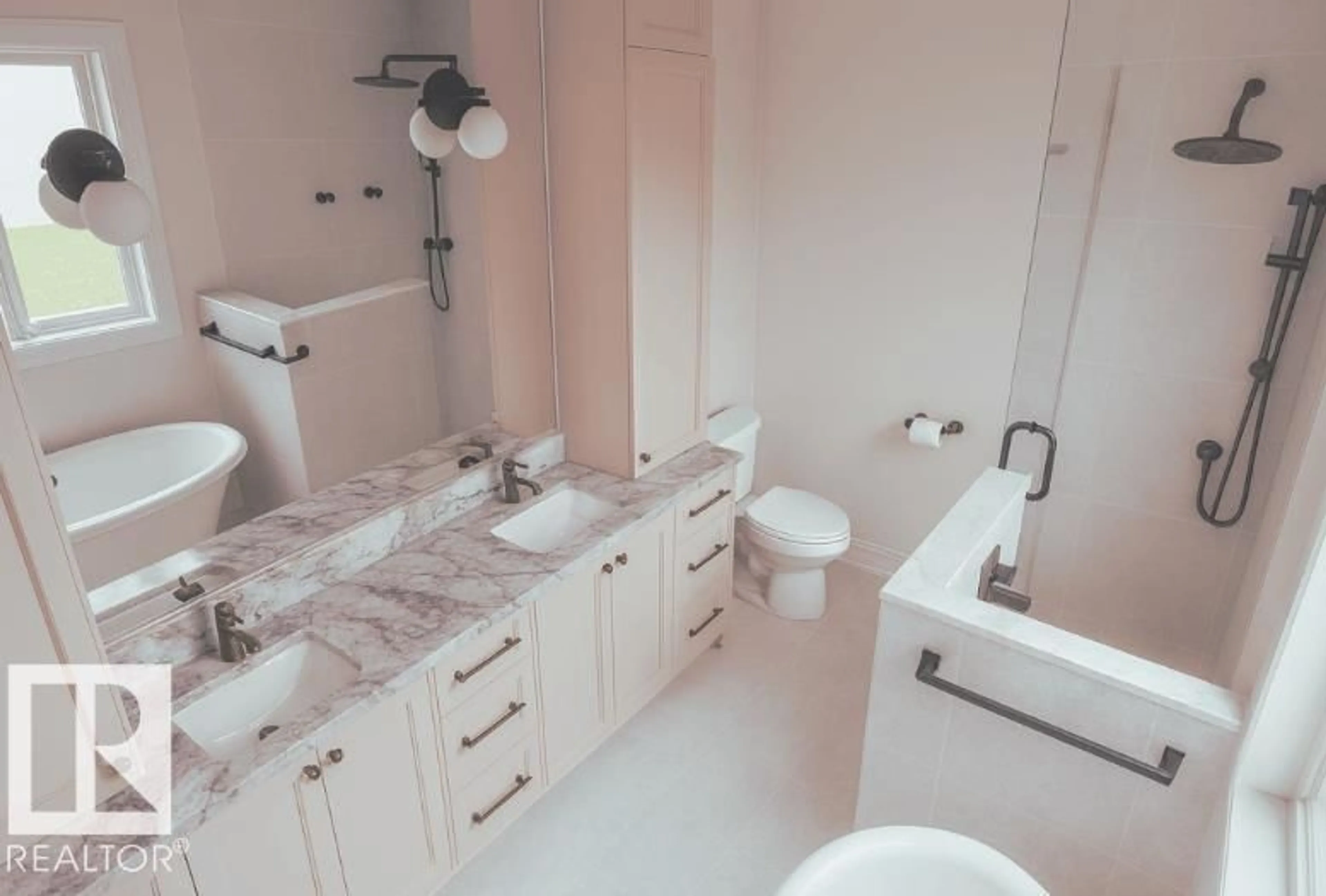 Standard bathroom, ceramic/tile floor for 149 EASTGATE WAY, St. Albert Alberta T8N4H2
