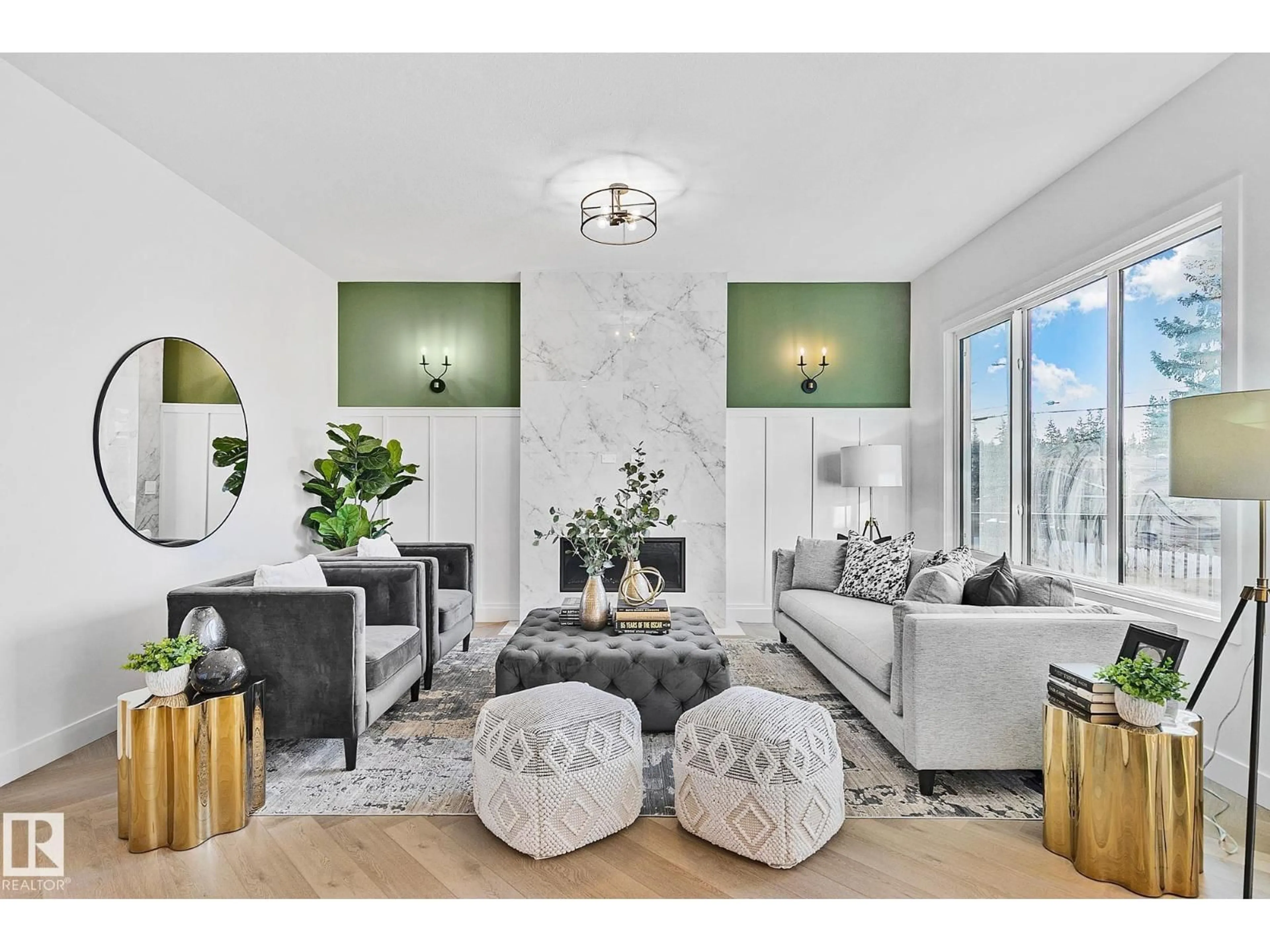 Living room with furniture, unknown for 10404 70 ST, Edmonton Alberta T6A2T6