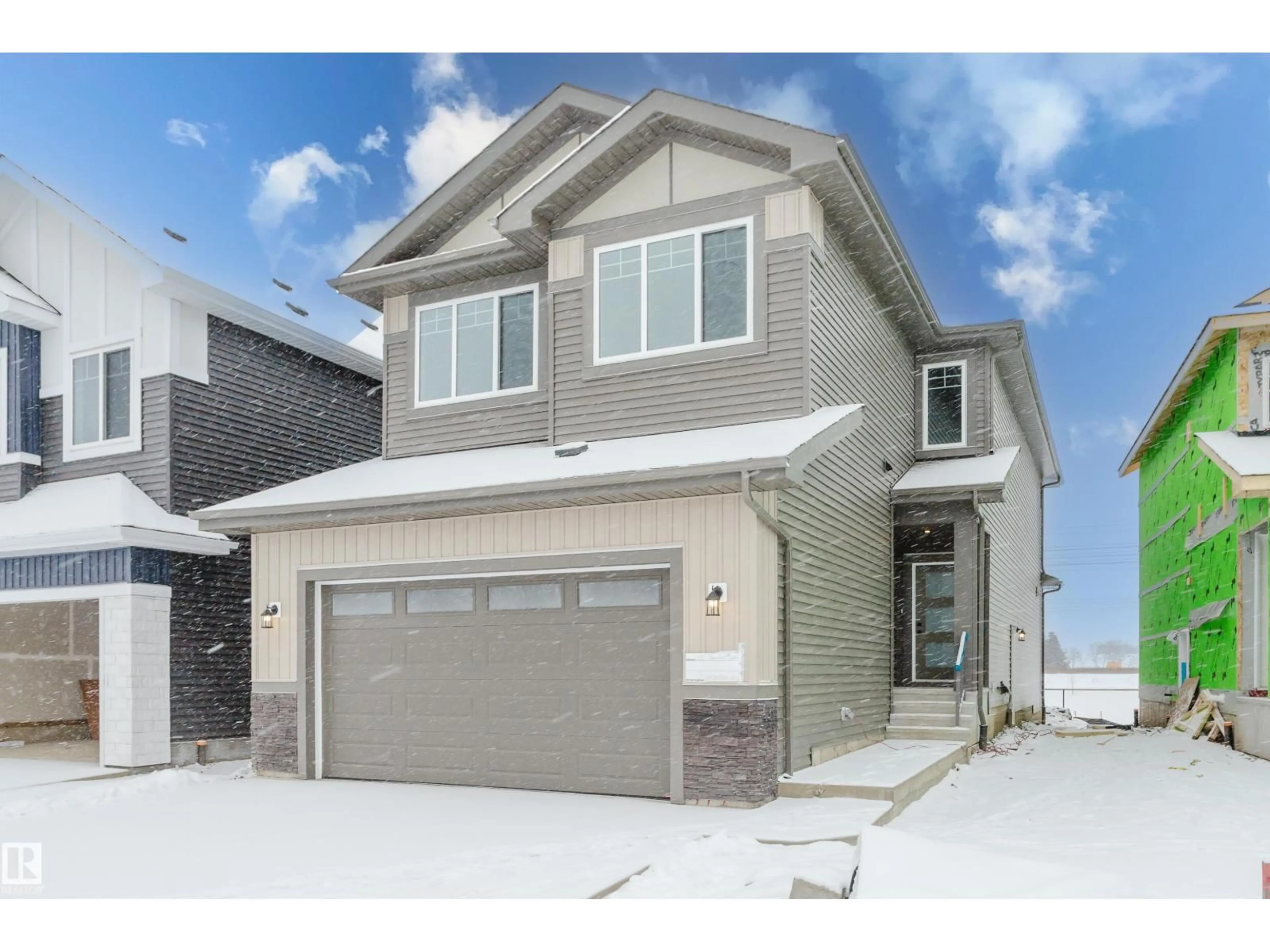 Home with vinyl exterior material, street for 222 EDGEMONT GREEN GR, Edmonton Alberta T6M3J6