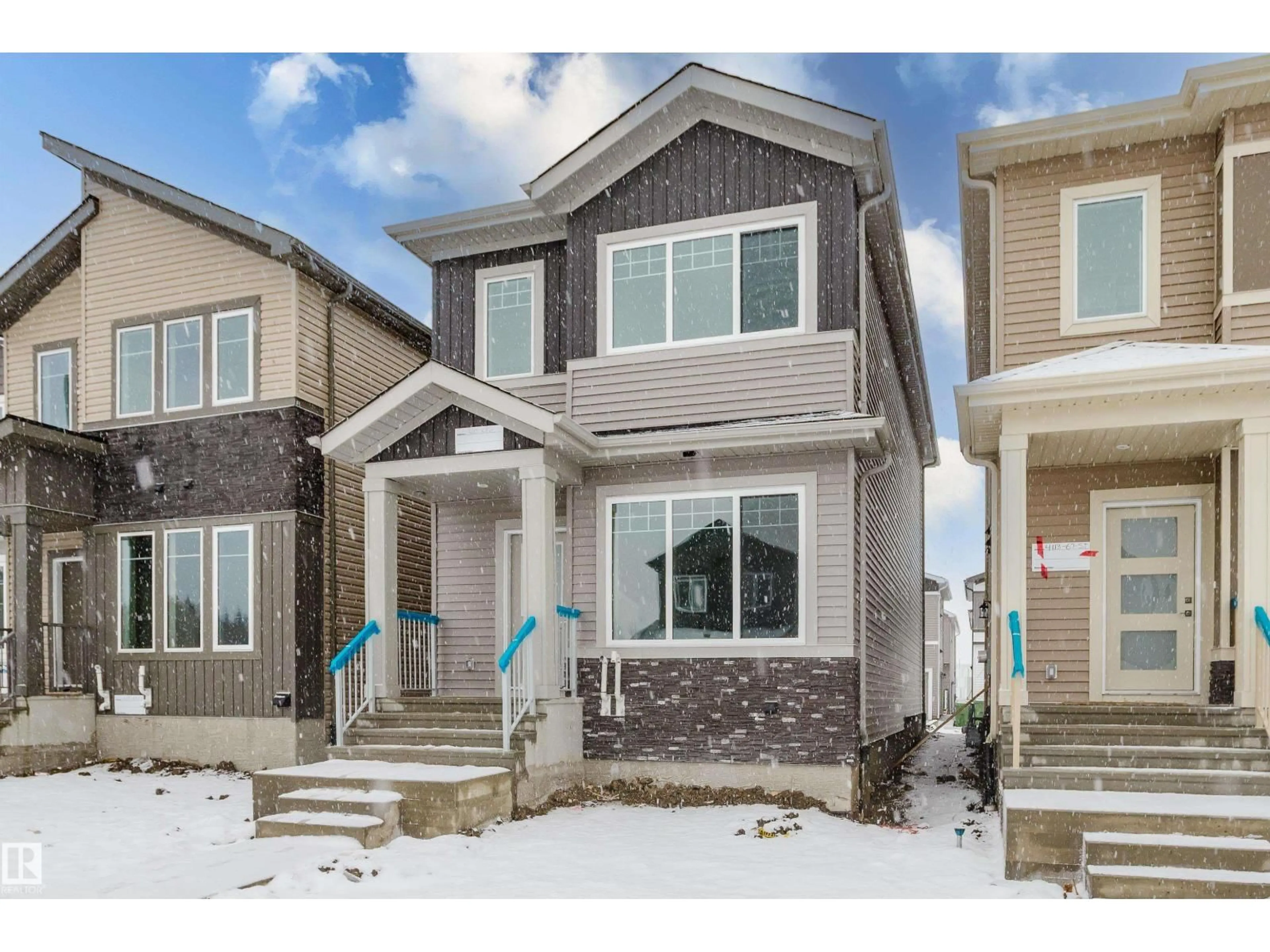 Home with vinyl exterior material, street for 4115 67 ST, Beaumont Alberta T4X3E9