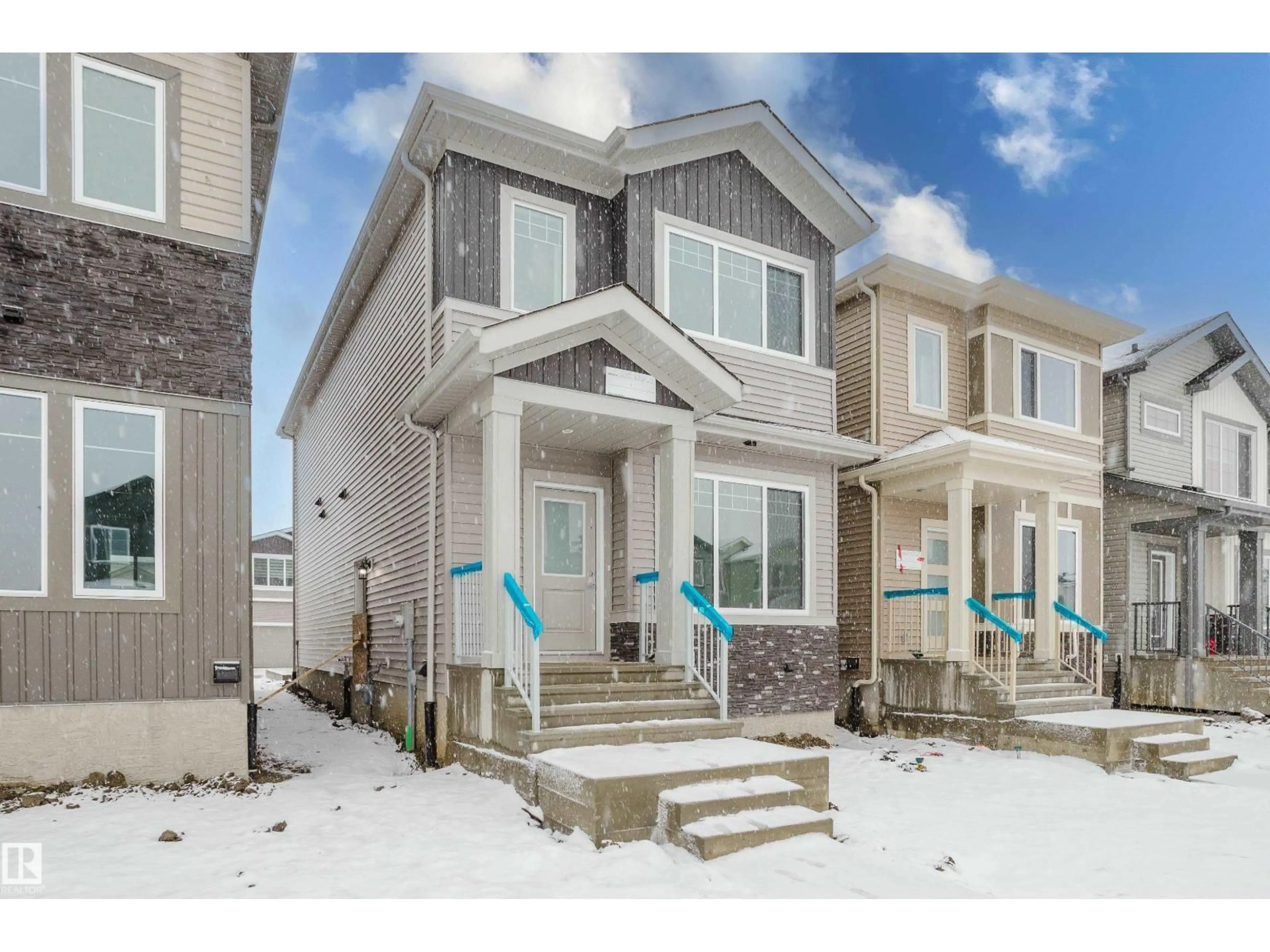 Home with vinyl exterior material, street for 4115 67 ST, Beaumont Alberta T4X3E9