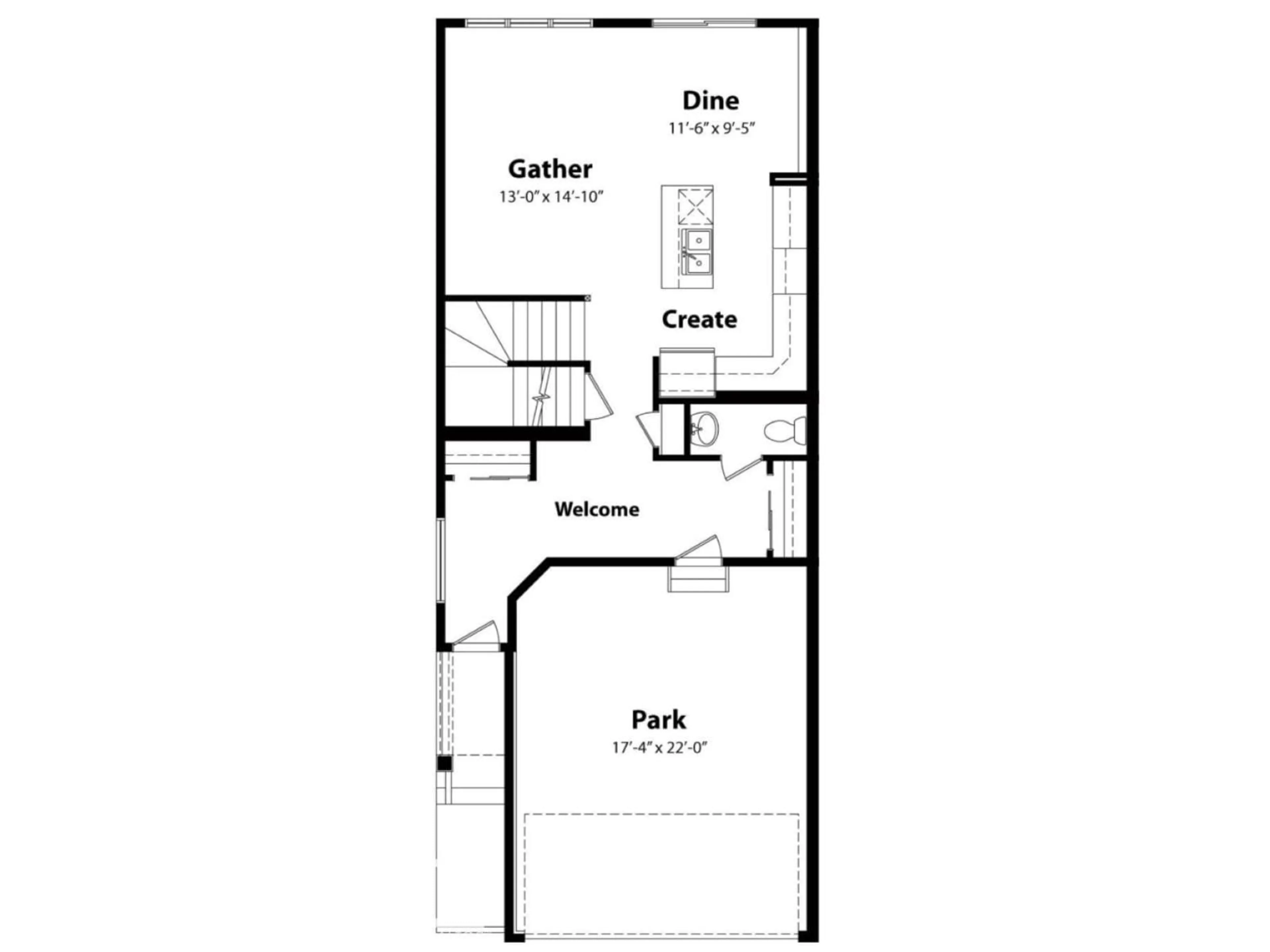 Floor plan for 93 ROSEWOOD WY, St. Albert Alberta T8N8B3